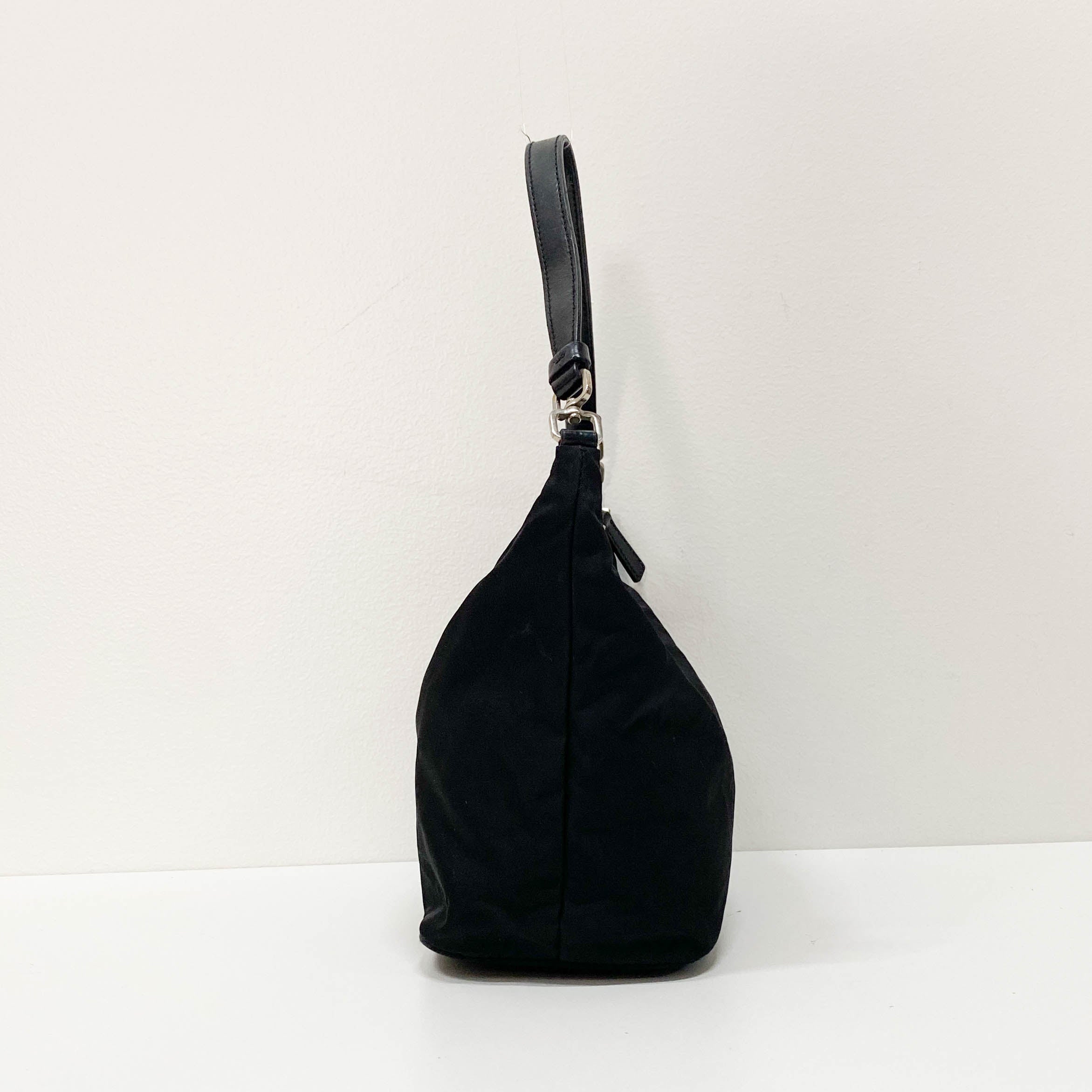 Black Nylon Shoulder Bag