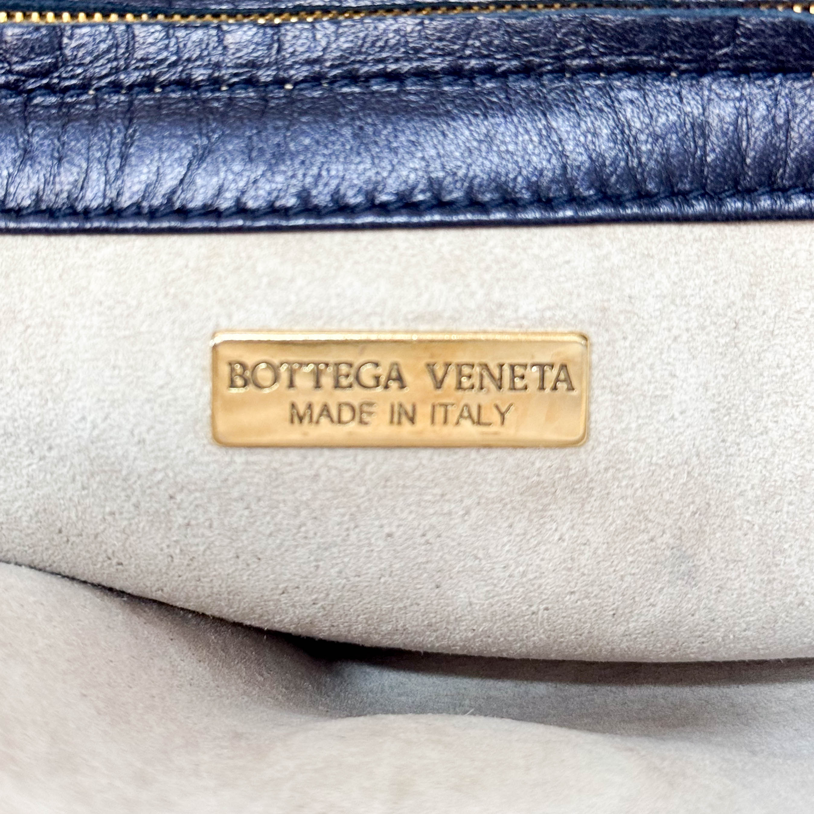 Intrecciato Round Handle Bag