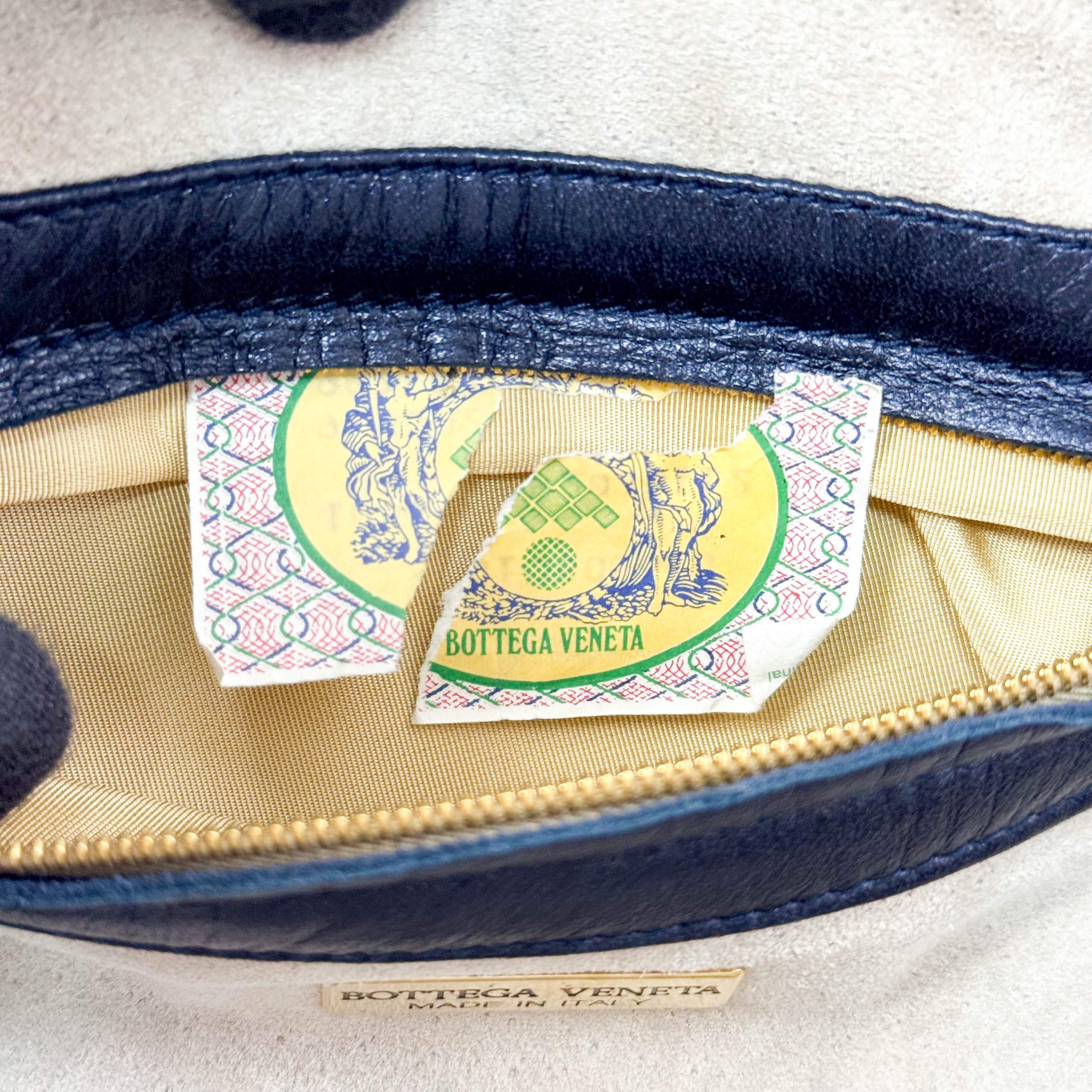 Intrecciato Round Handle Bag