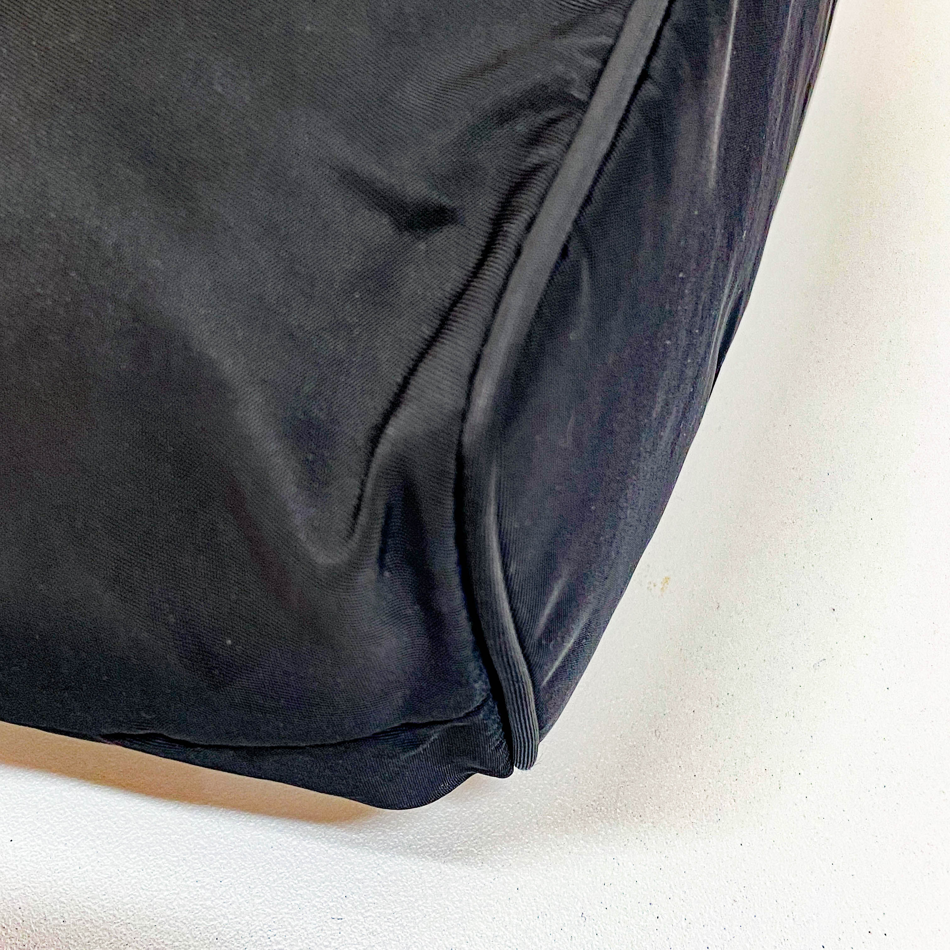 Black Nylon Shoulder Bag