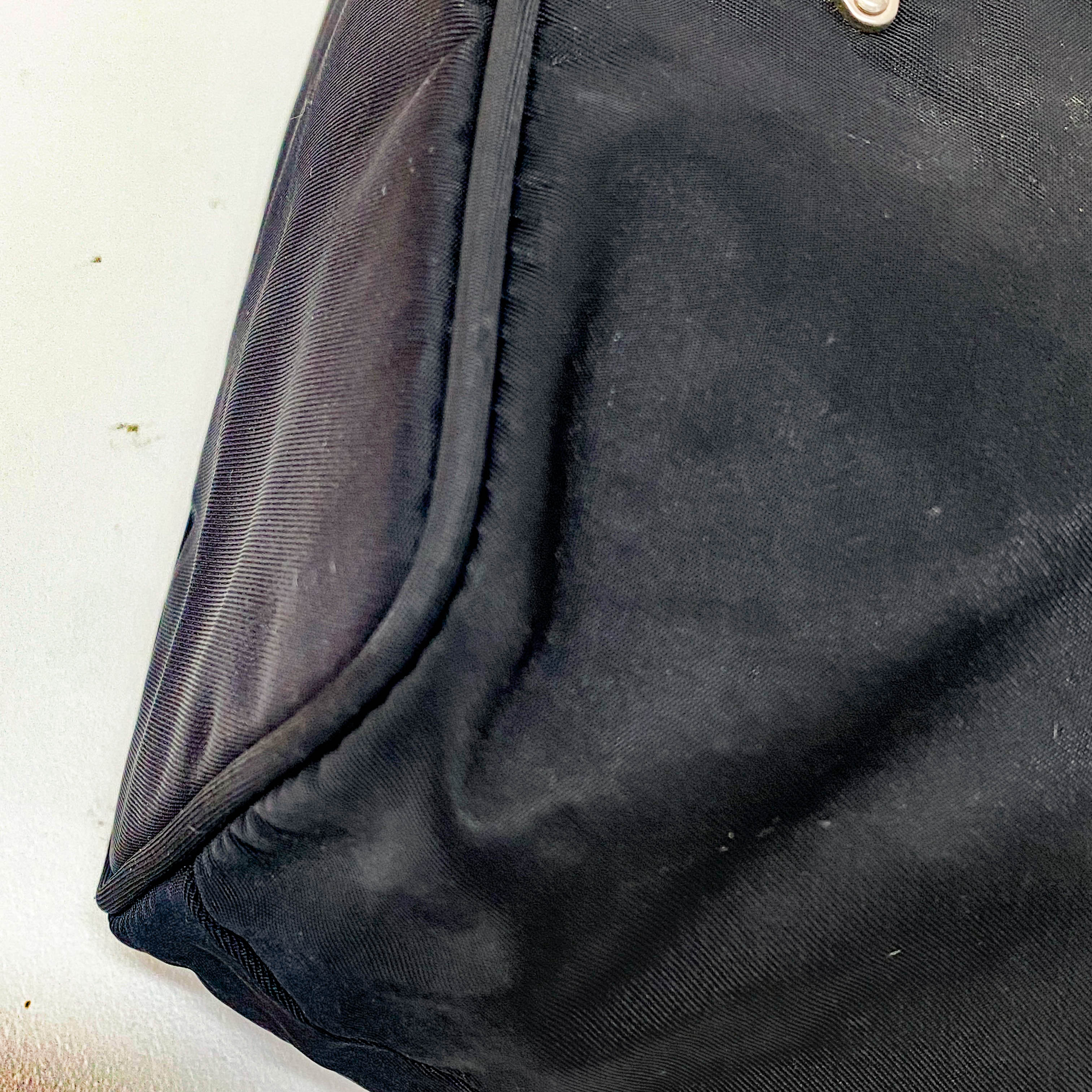 Black Nylon Shoulder Bag