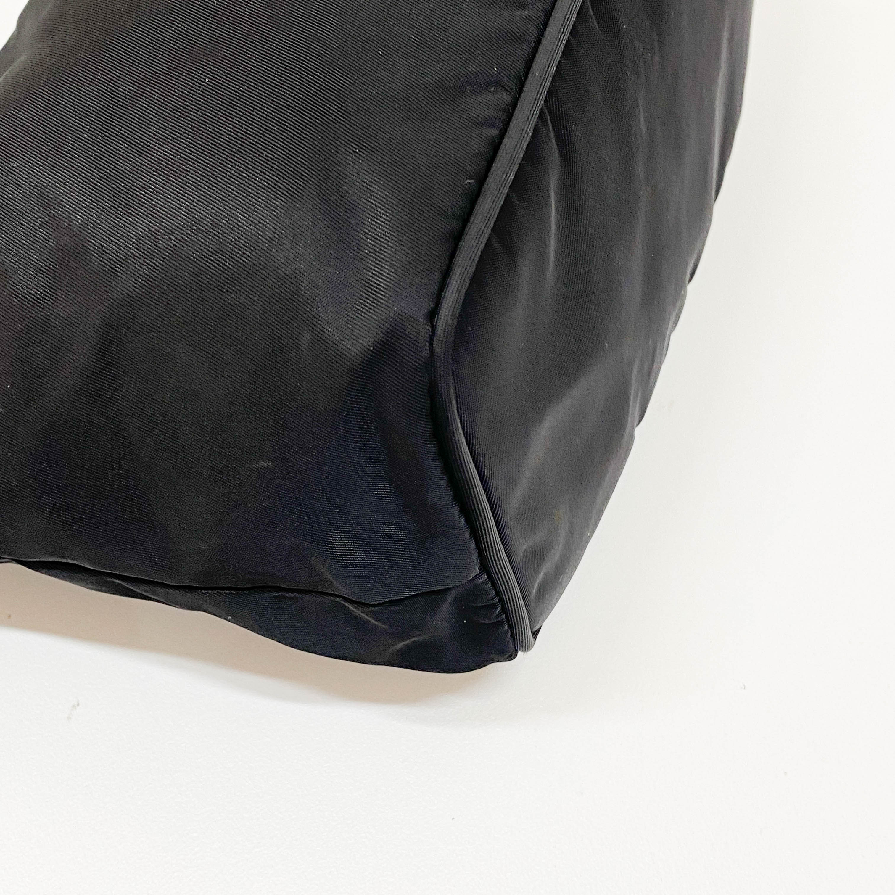 Black Nylon Shoulder Bag