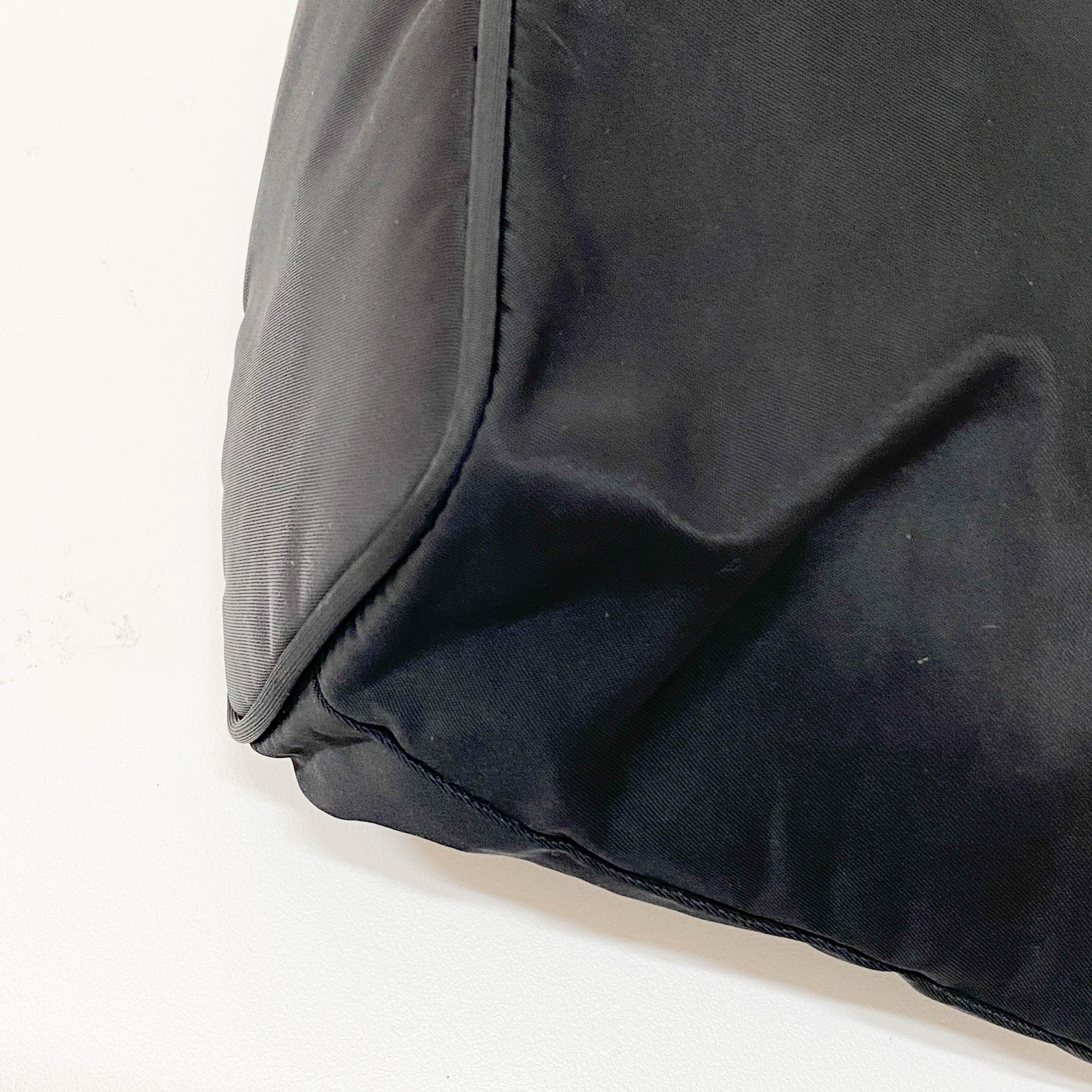 Black Nylon Shoulder Bag