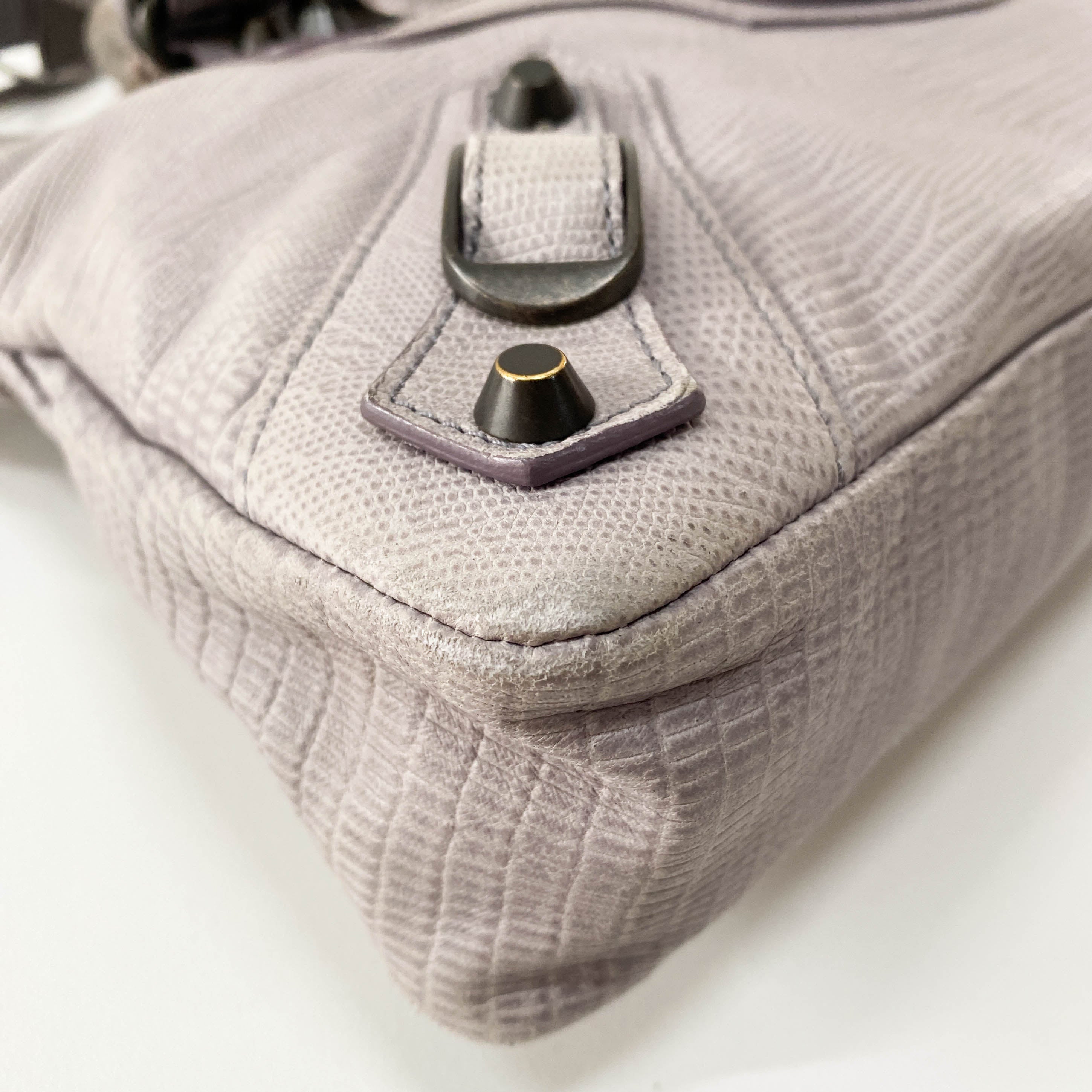 The First Black Leather Shoulder Bag