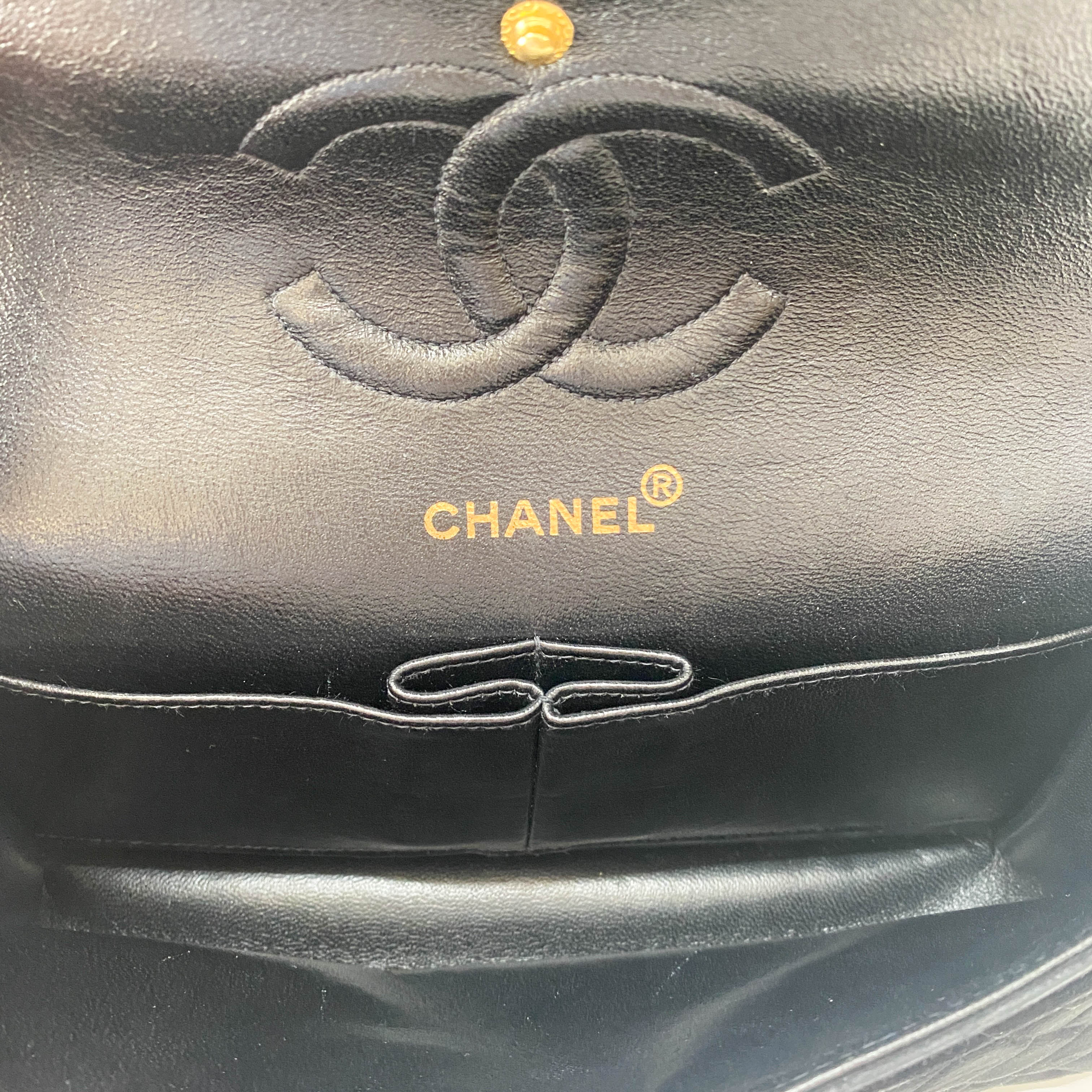 Timeless Classic Flap Black Suede Matelasse 25