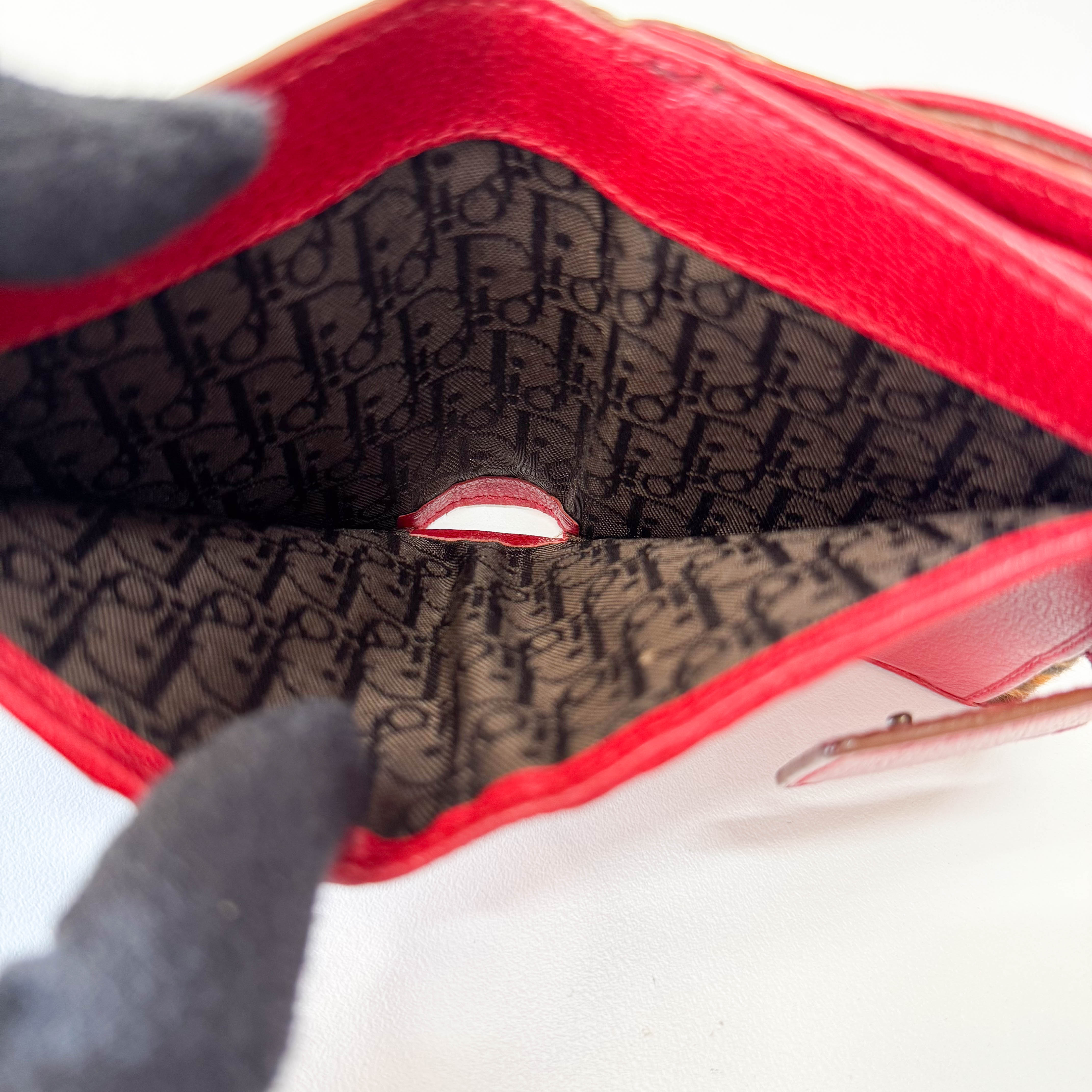 Leopard Print Pony Hair Diva Wallet