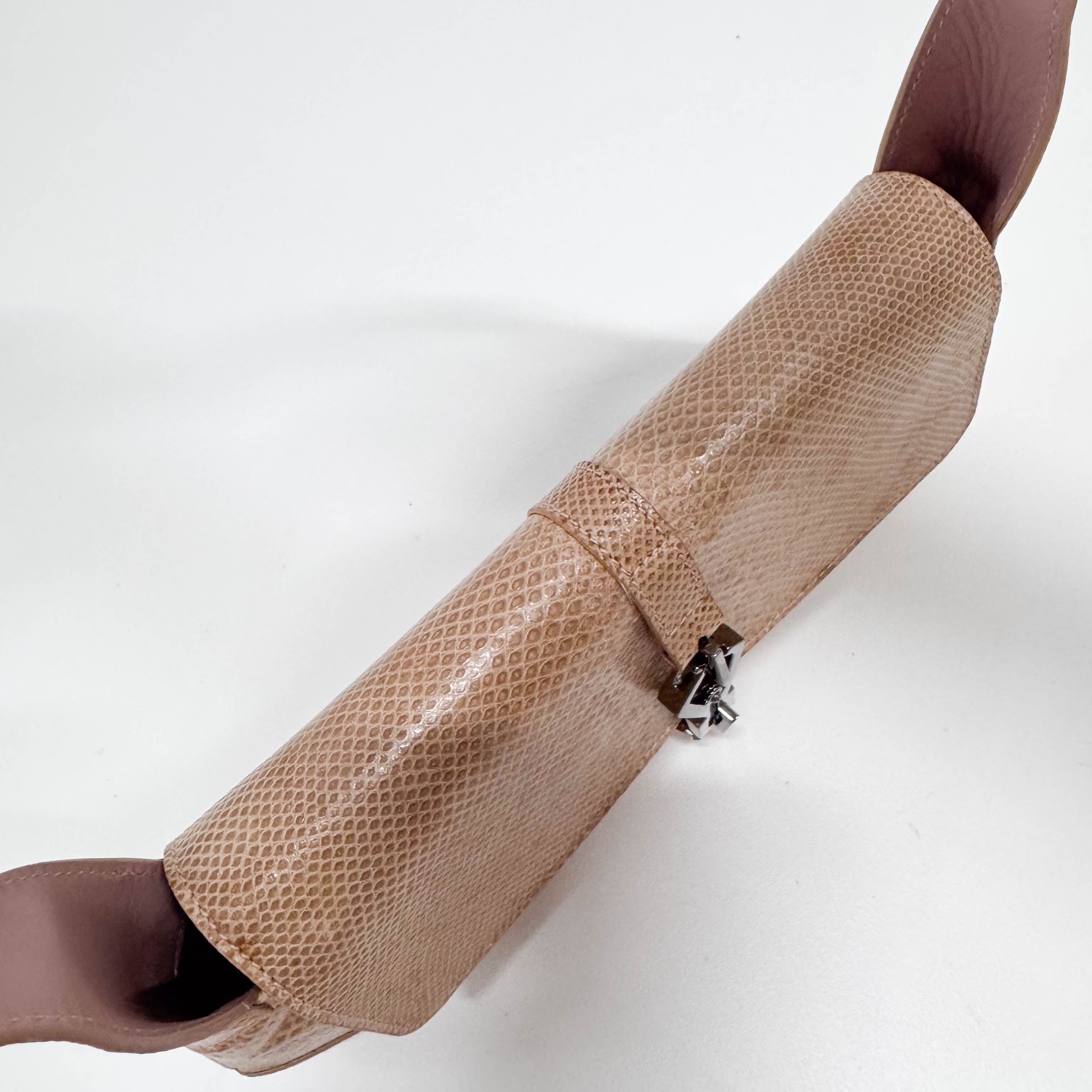 Jackie Kandinsky Beige Leather Shoulder Bag