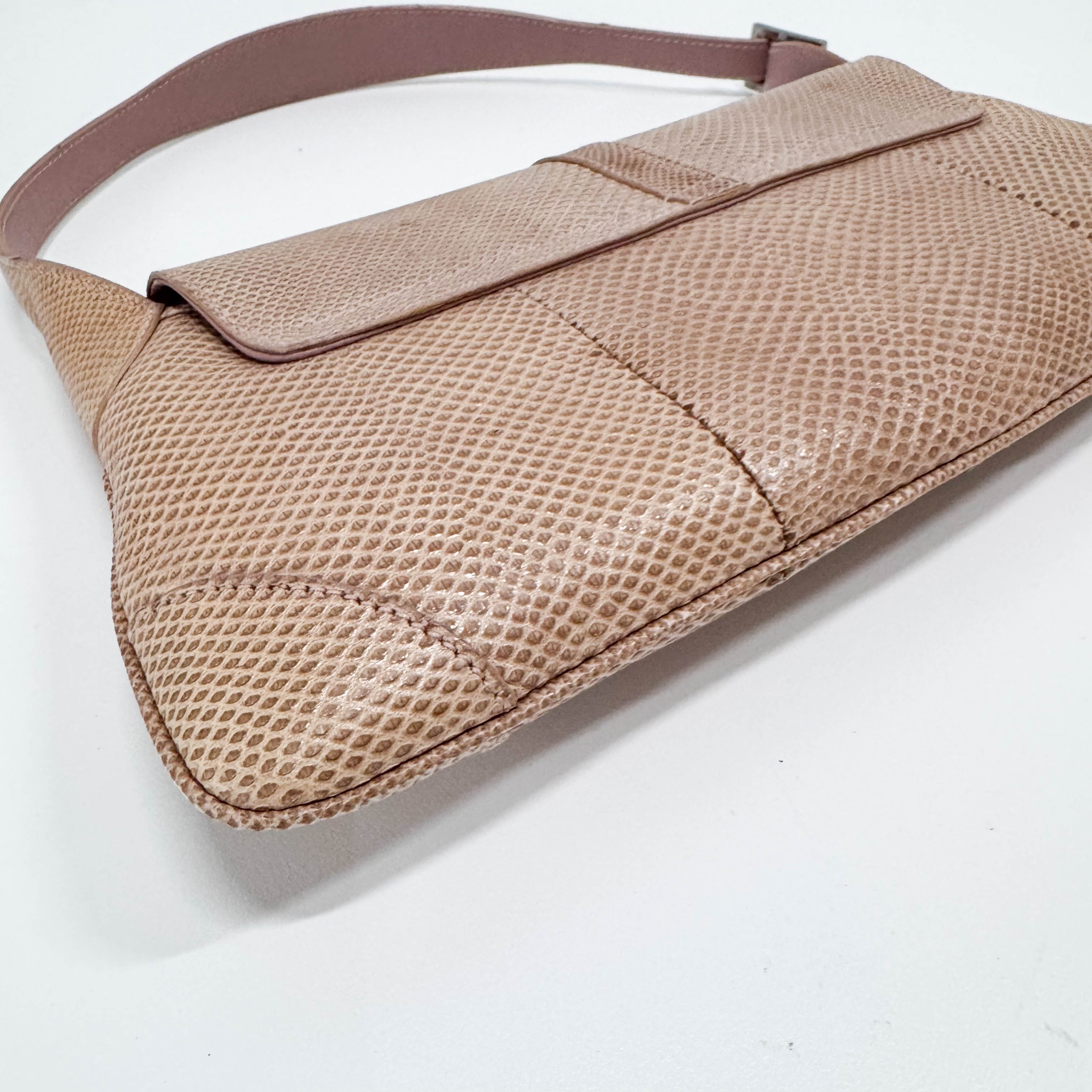 Jackie Kandinsky Beige Leather Shoulder Bag
