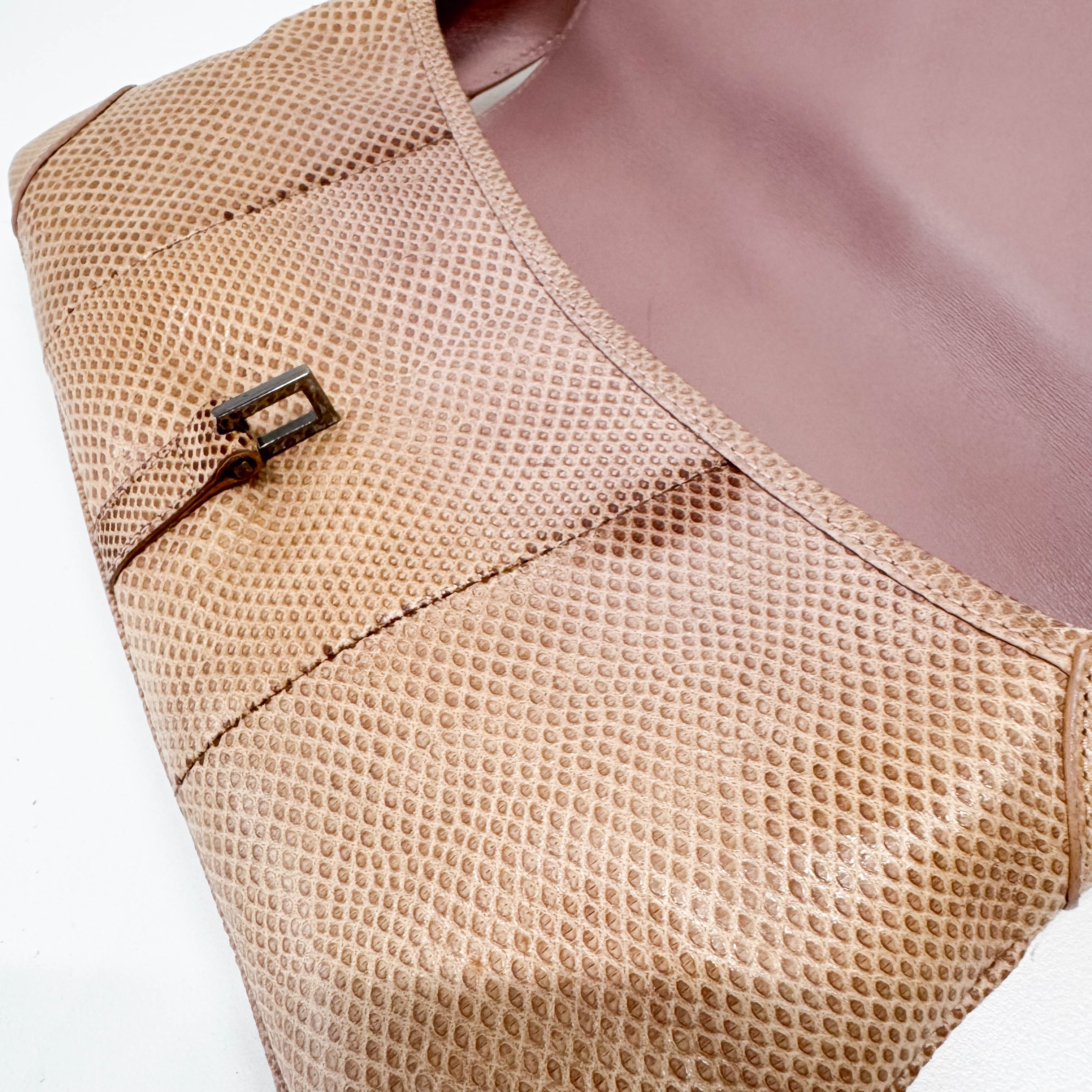 Jackie Kandinsky Beige Leather Shoulder Bag