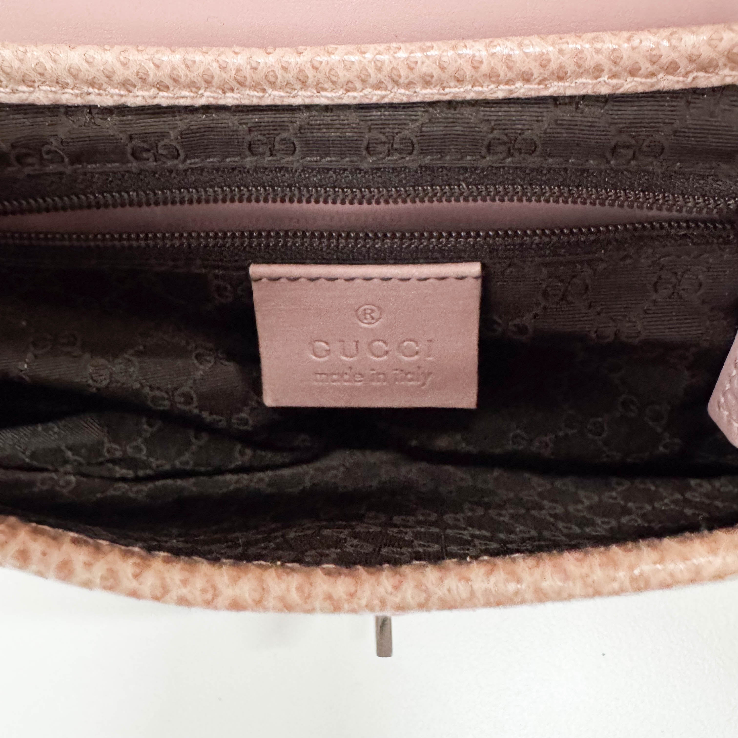 Jackie Kandinsky Beige Leather Shoulder Bag