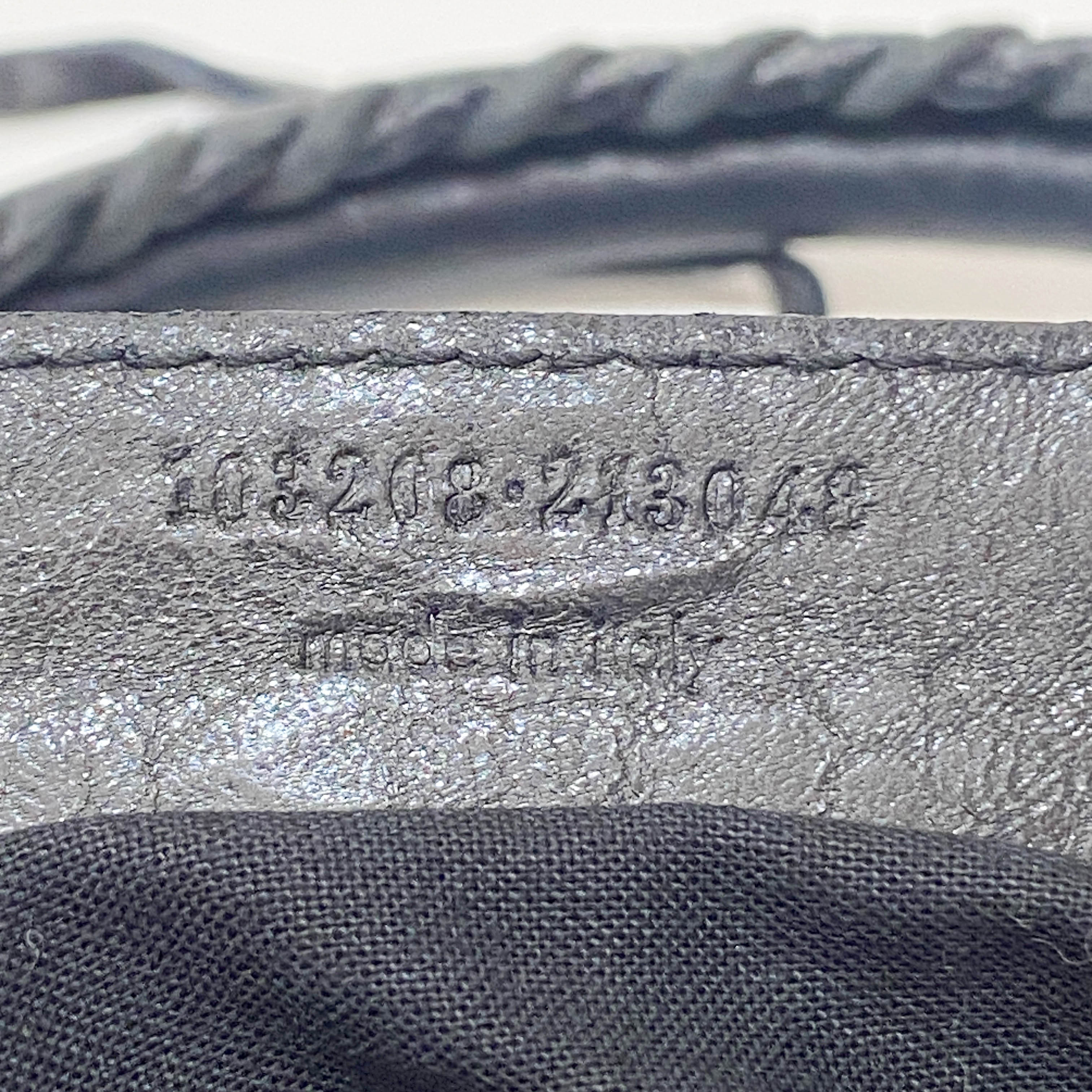 The First Black Leather Handlebag