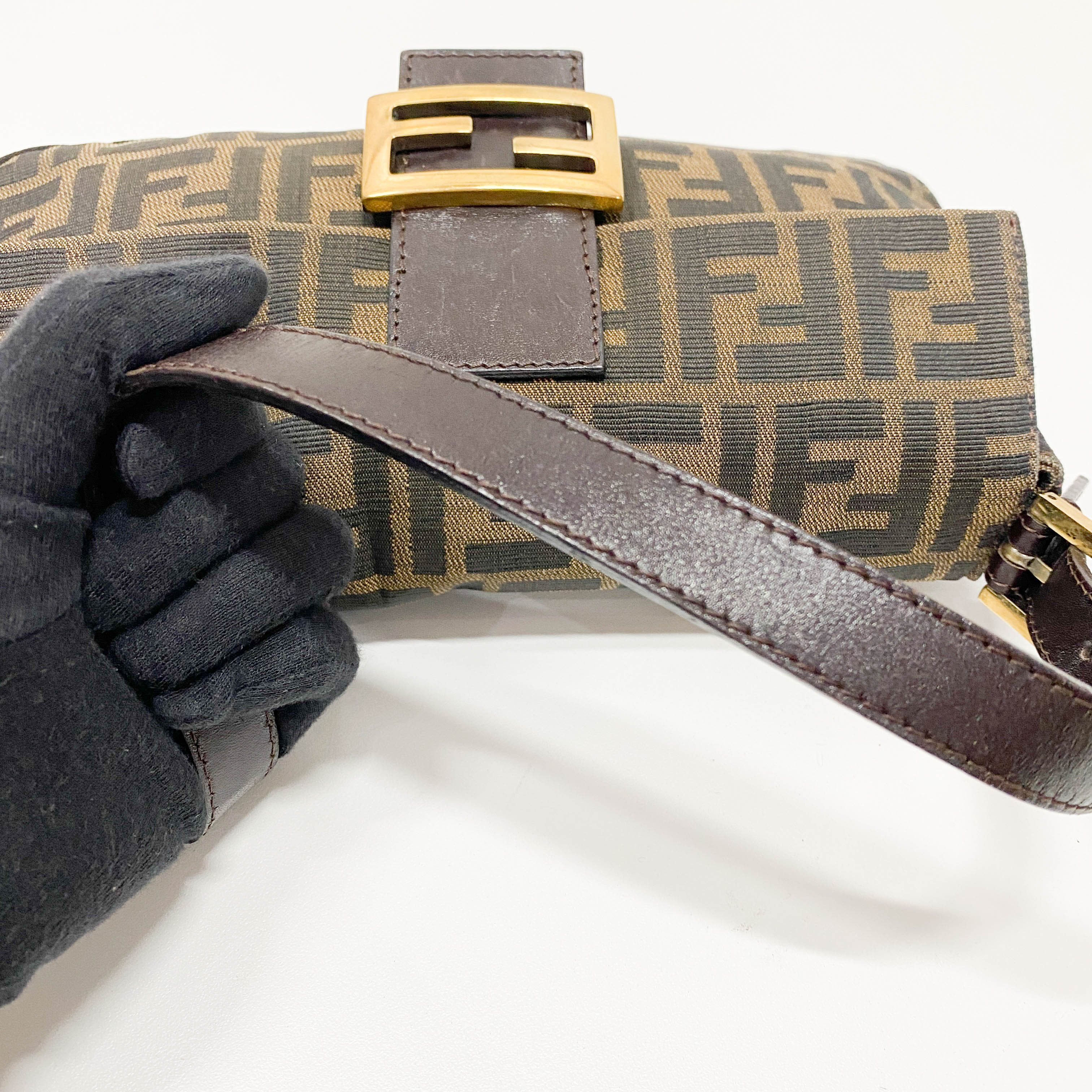 Baguette Zucca Shoulder Bag