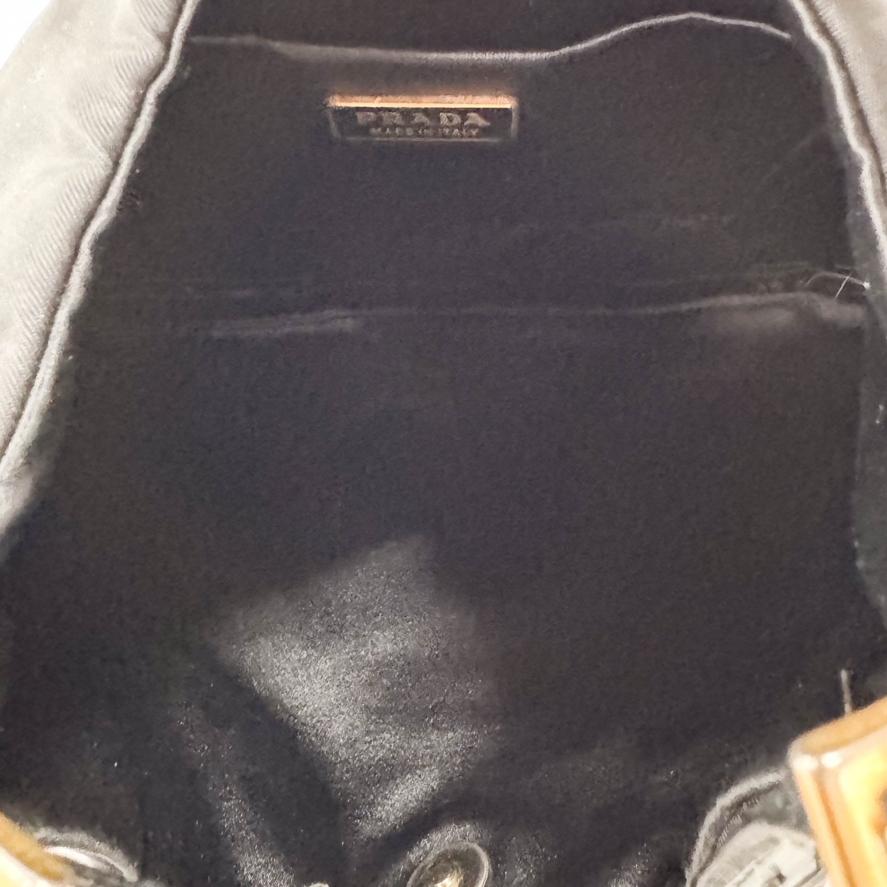 Black Nylon Shoulder Bag