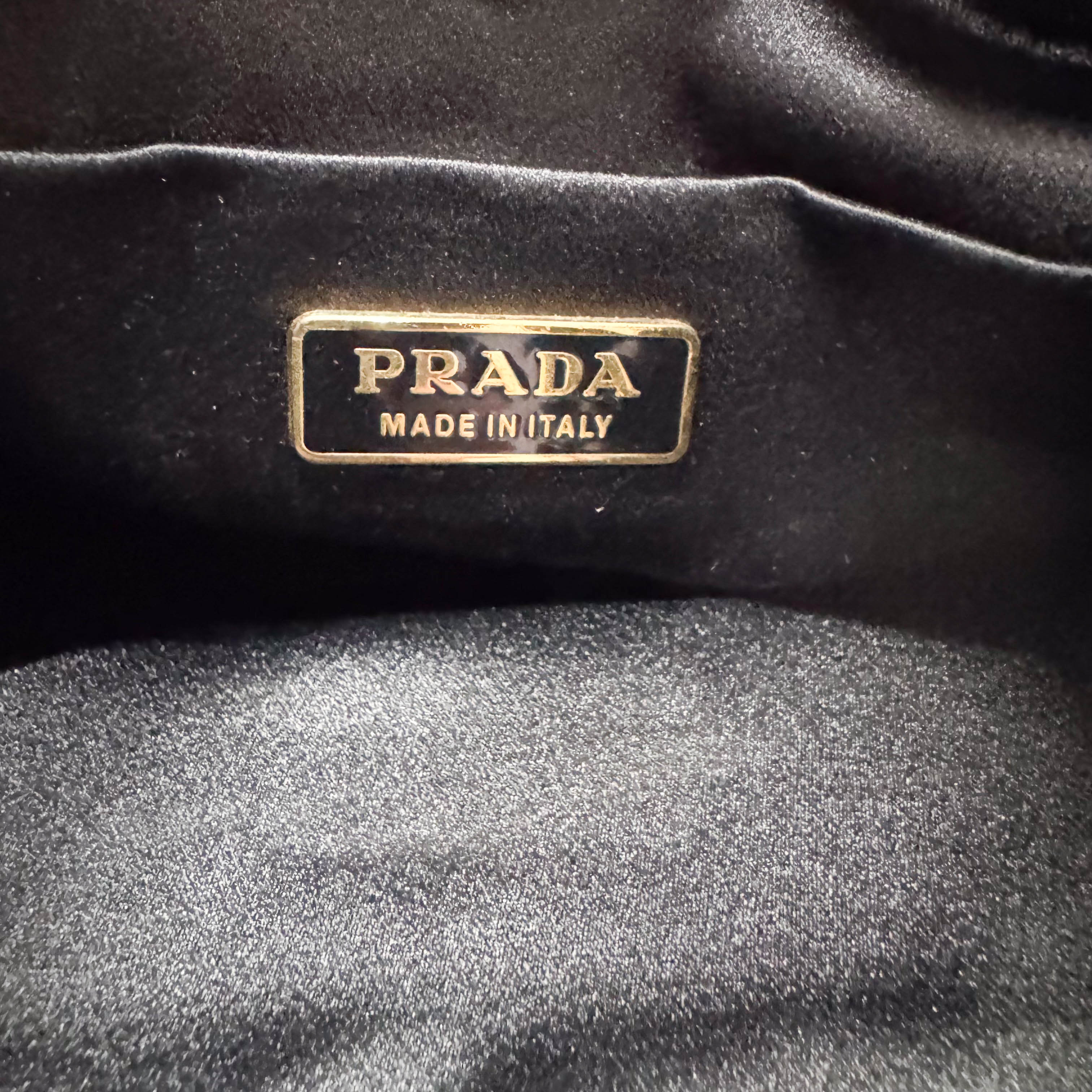 Black Nylon Shoulder Bag