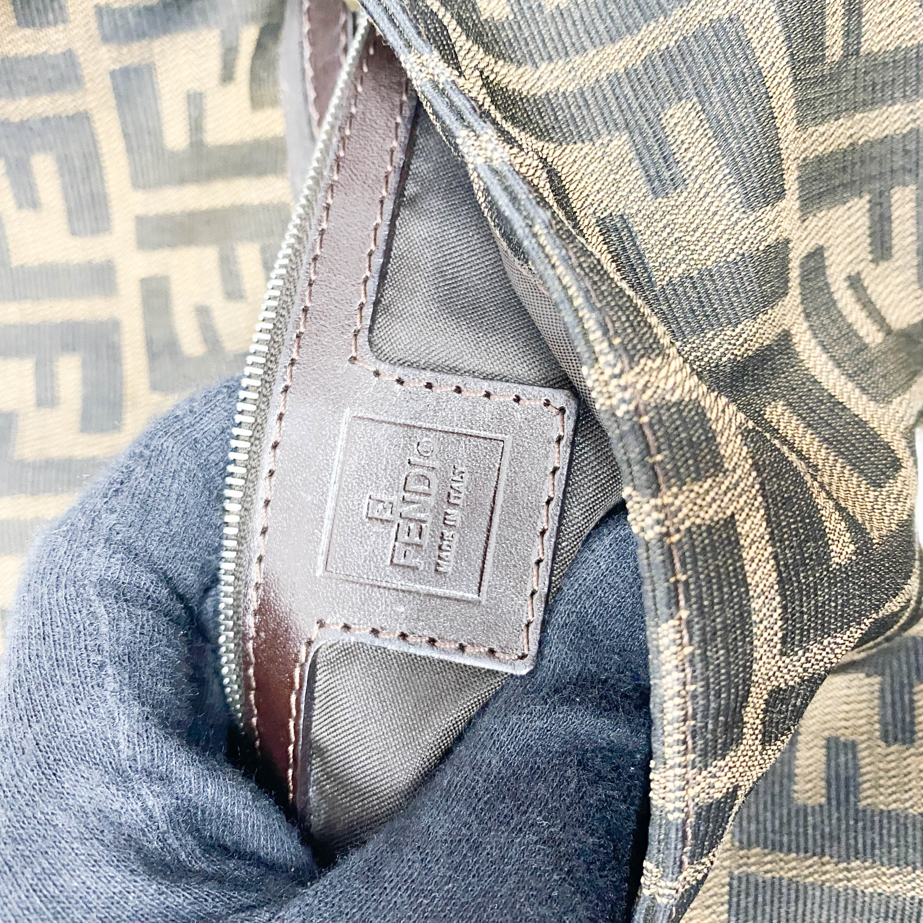 Baguette Zucca Shoulder Bag