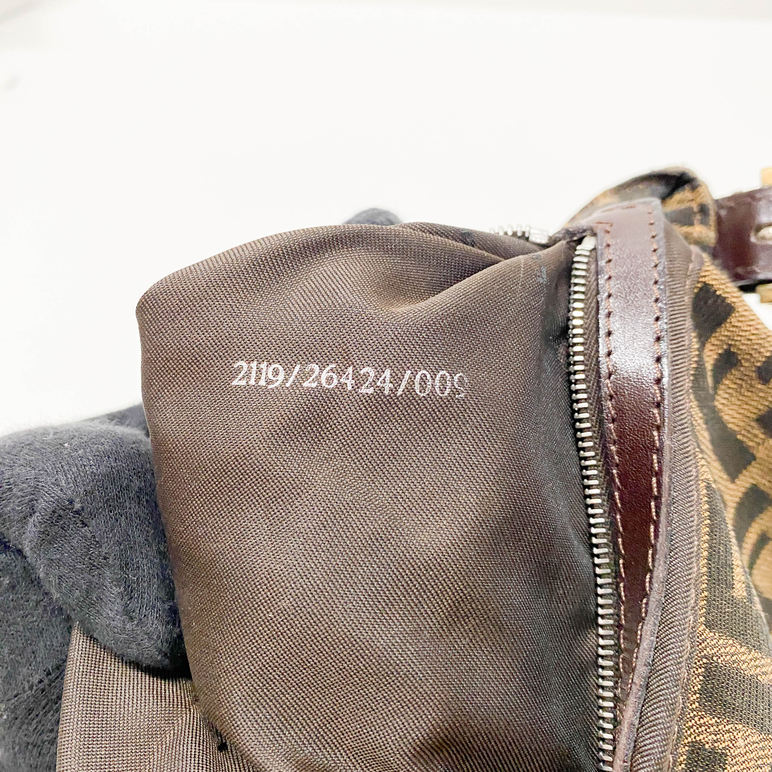 Baguette Zucca Shoulder Bag