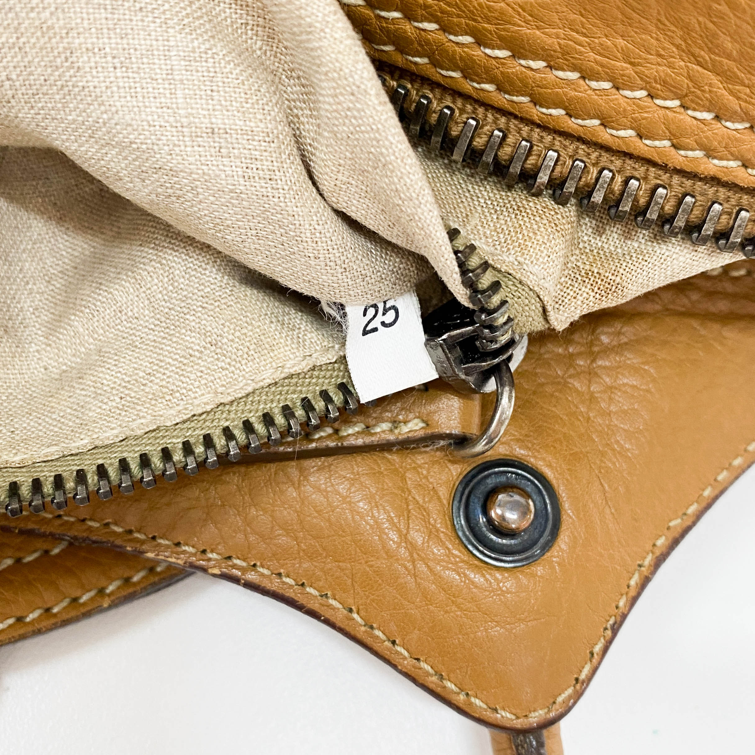 Brown Leather Shoulder Bag