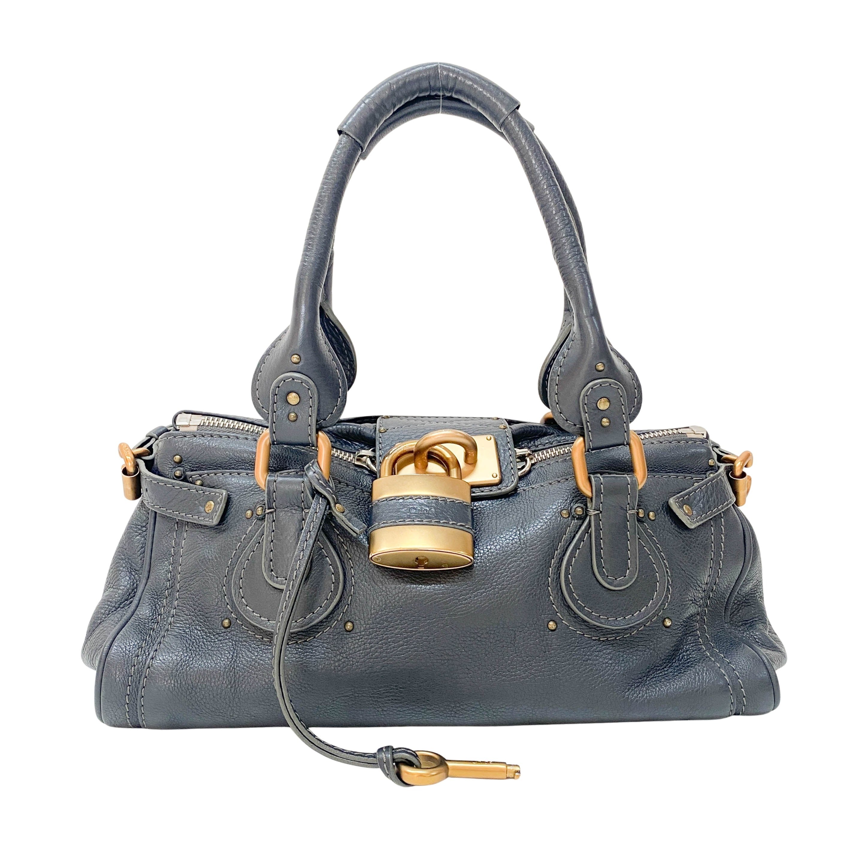 Blue Leather Paddington