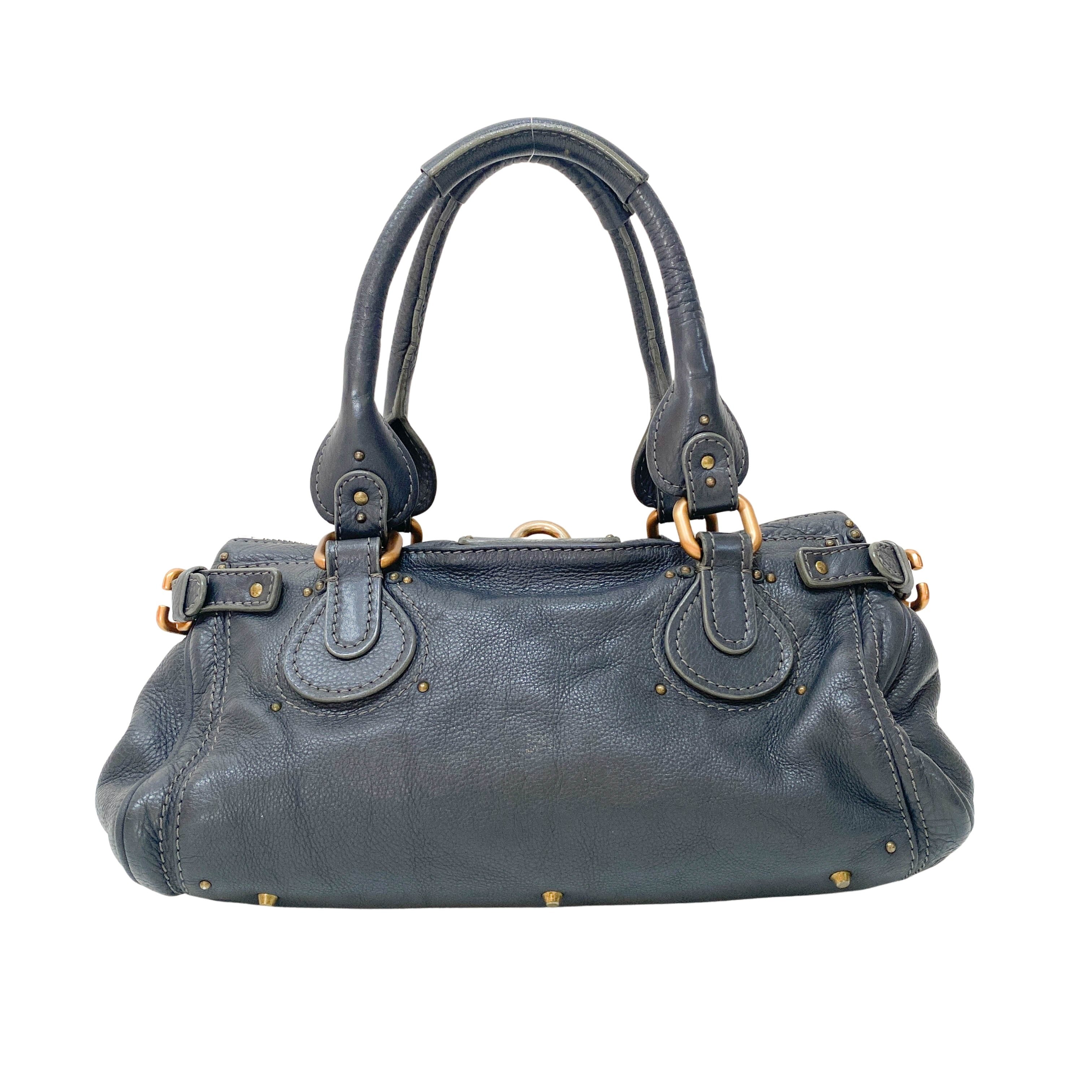 Blue Leather Paddington