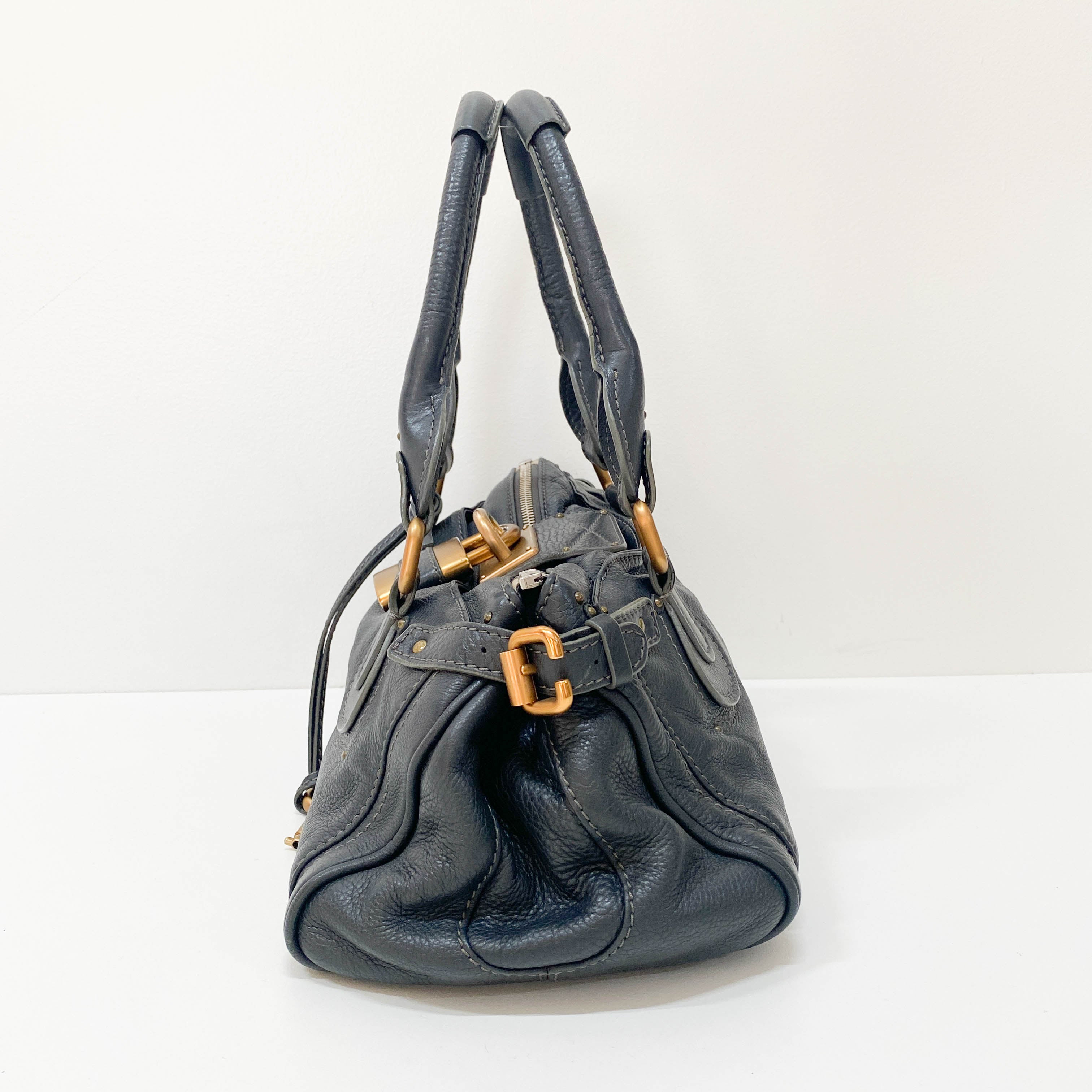 Blue Leather Paddington