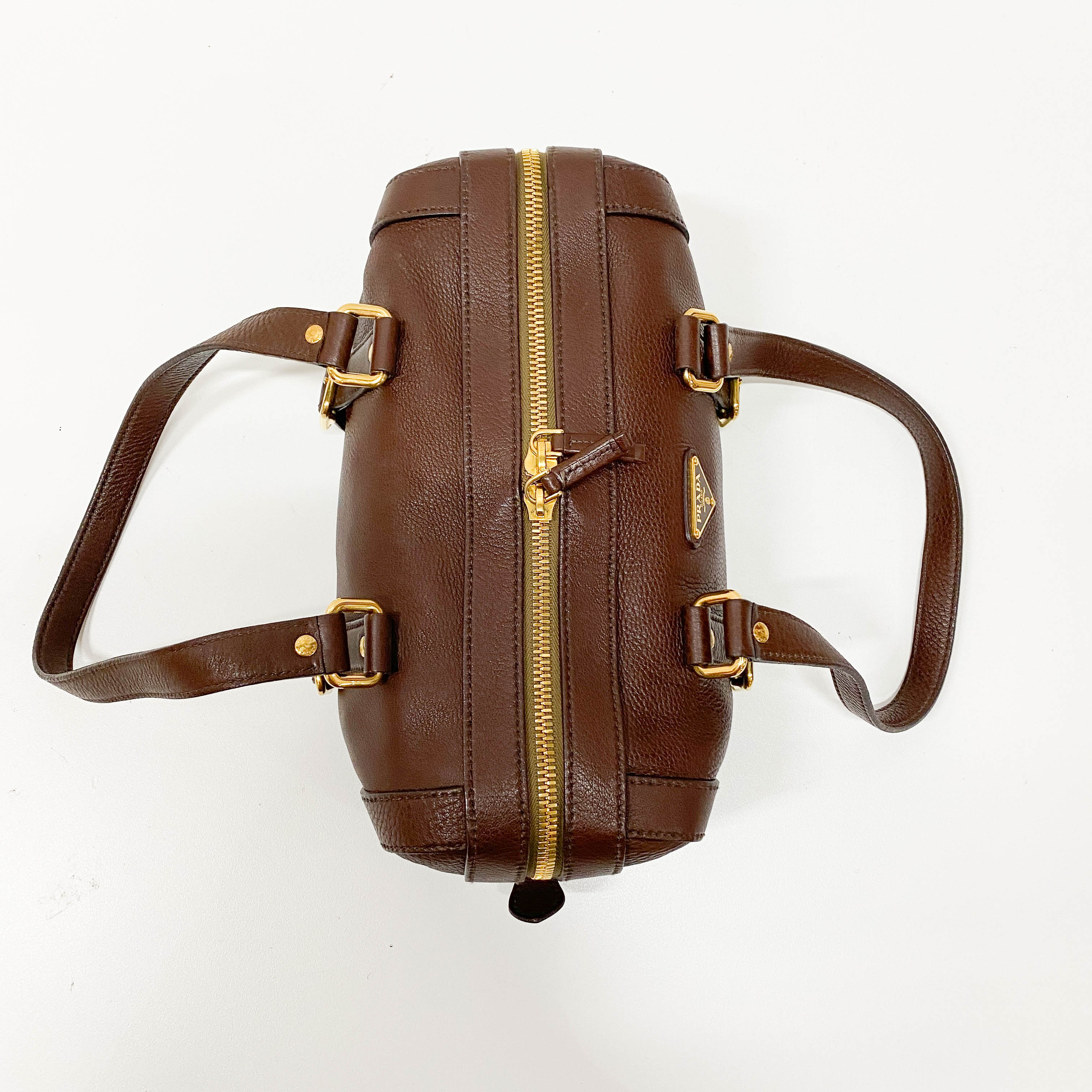 Brown Leather Shoulder Bag