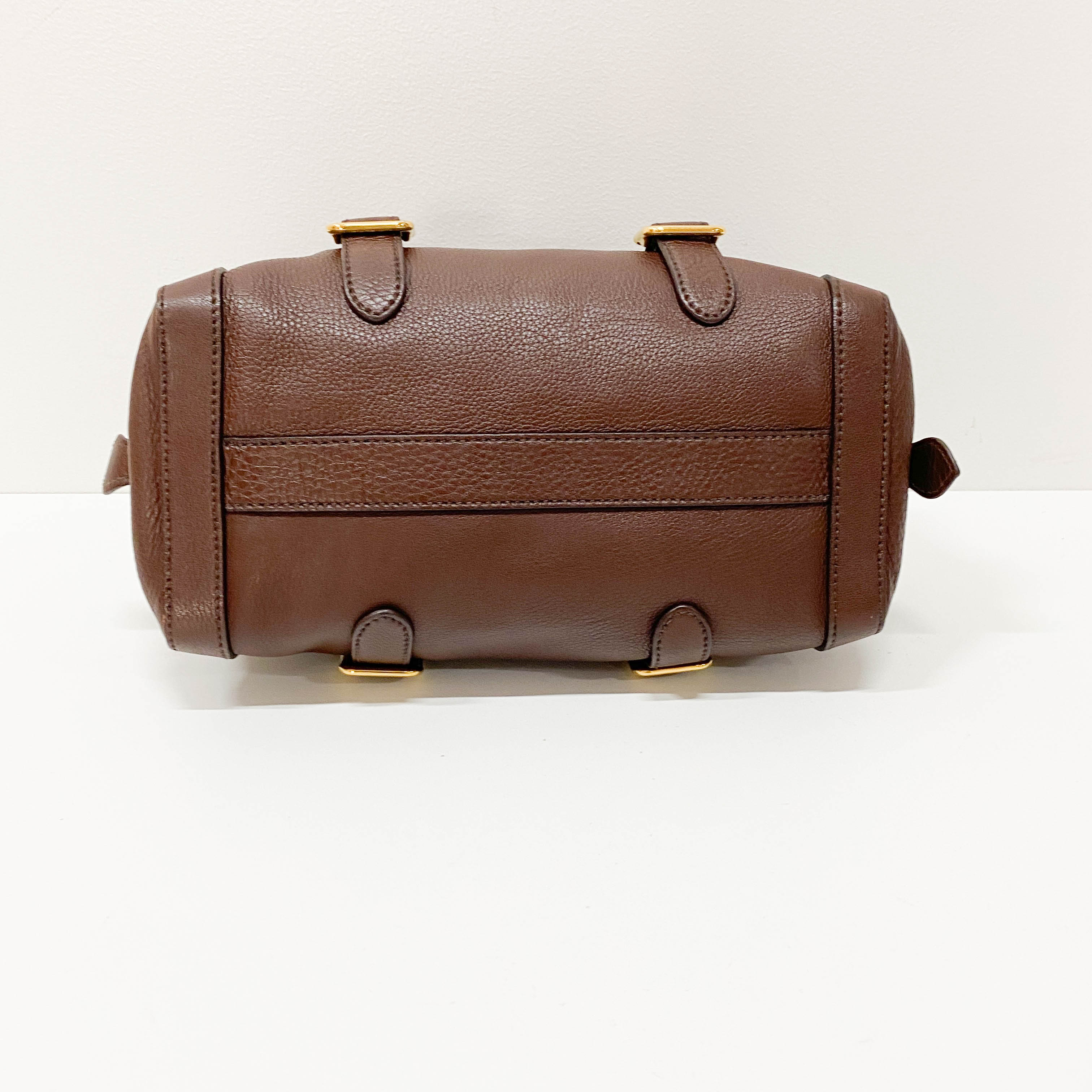 Brown Leather Shoulder Bag