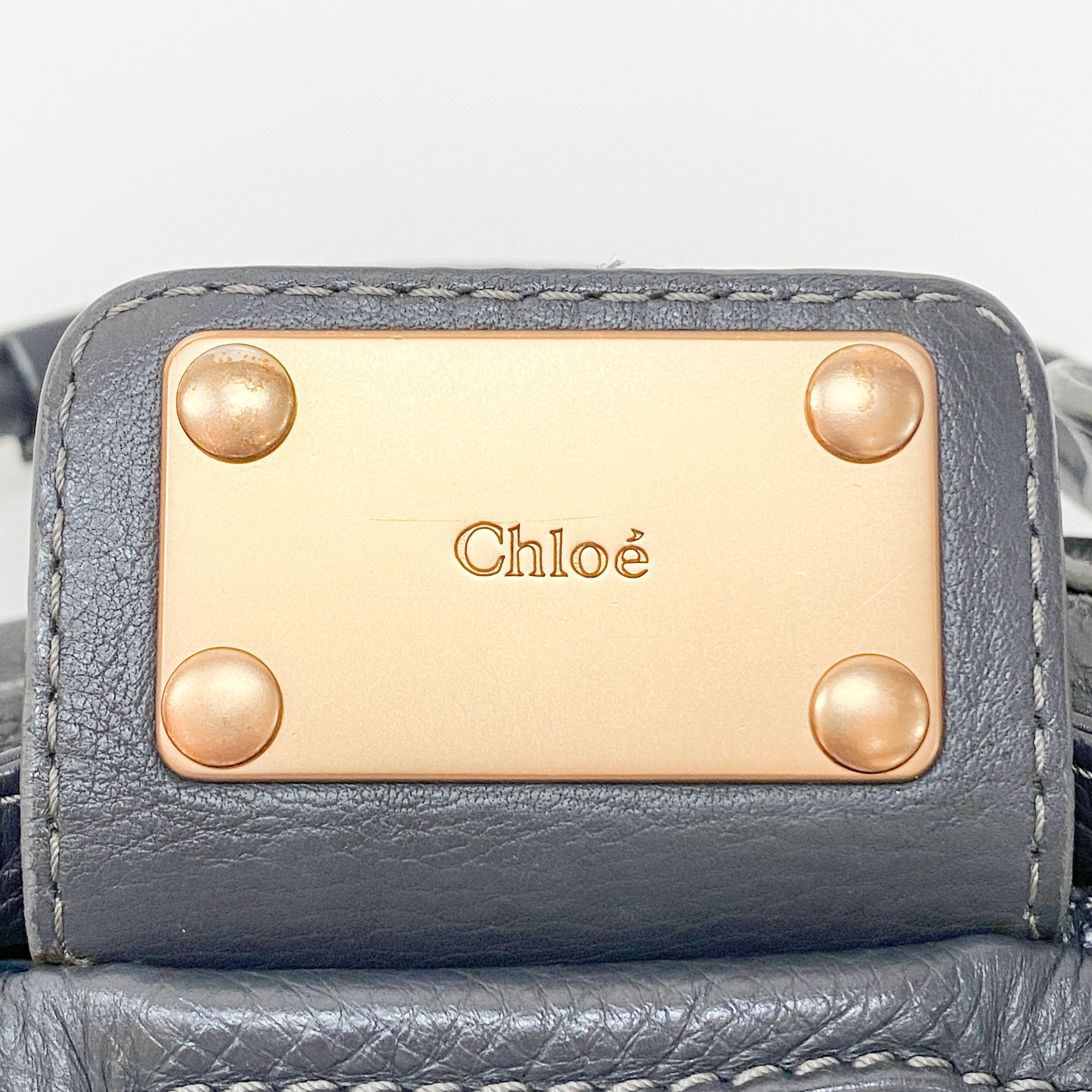 Blue Leather Paddington