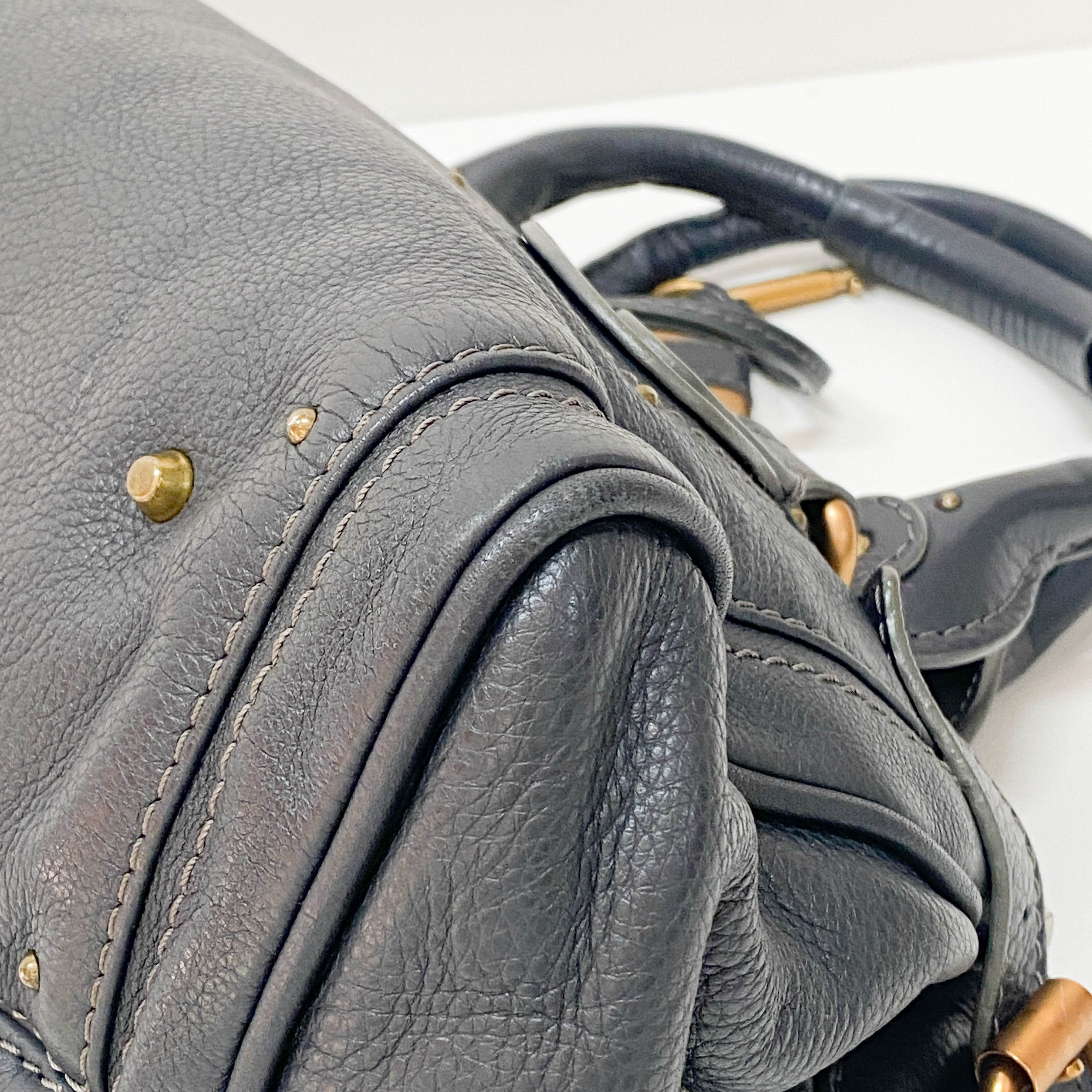 Blue Leather Paddington