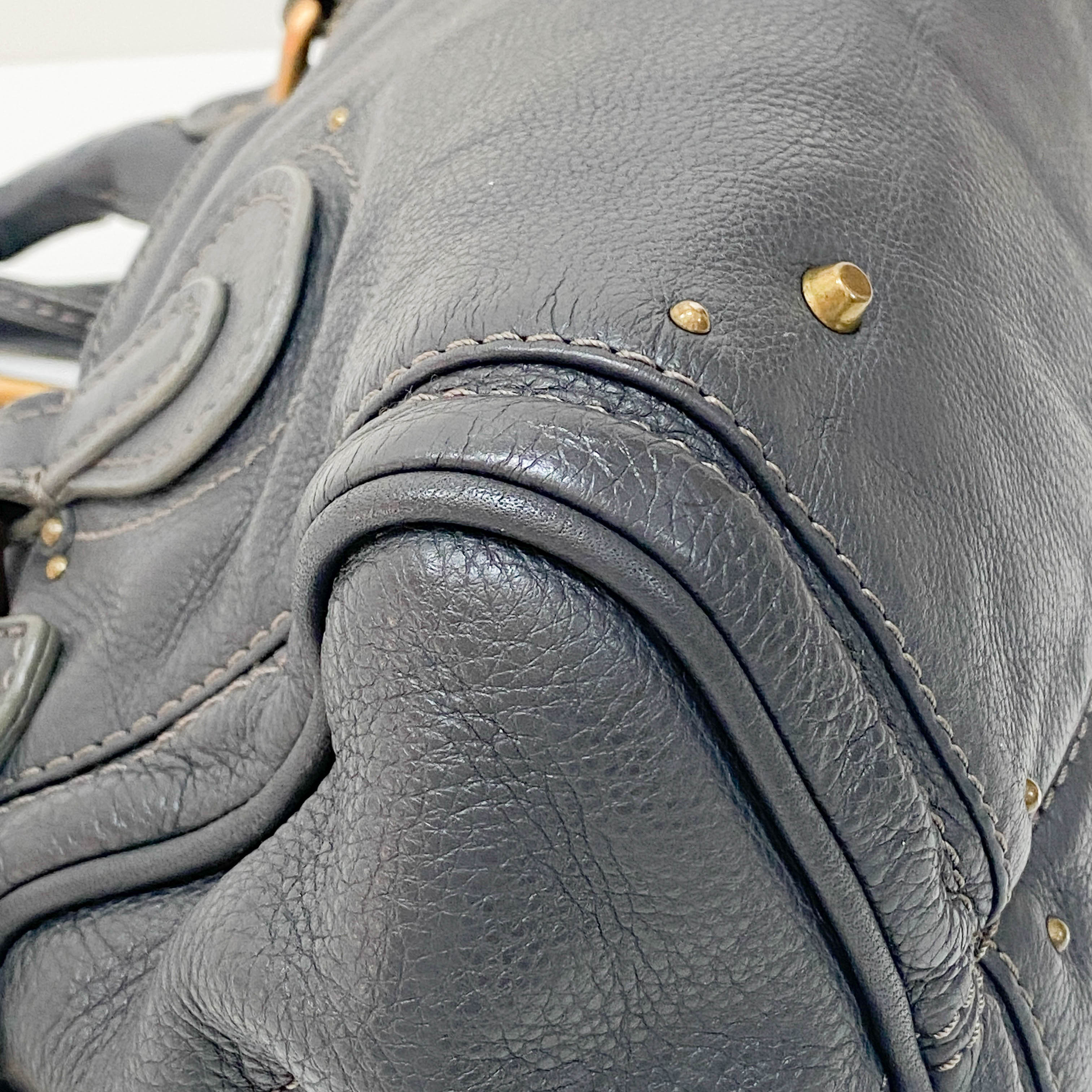 Blue Leather Paddington