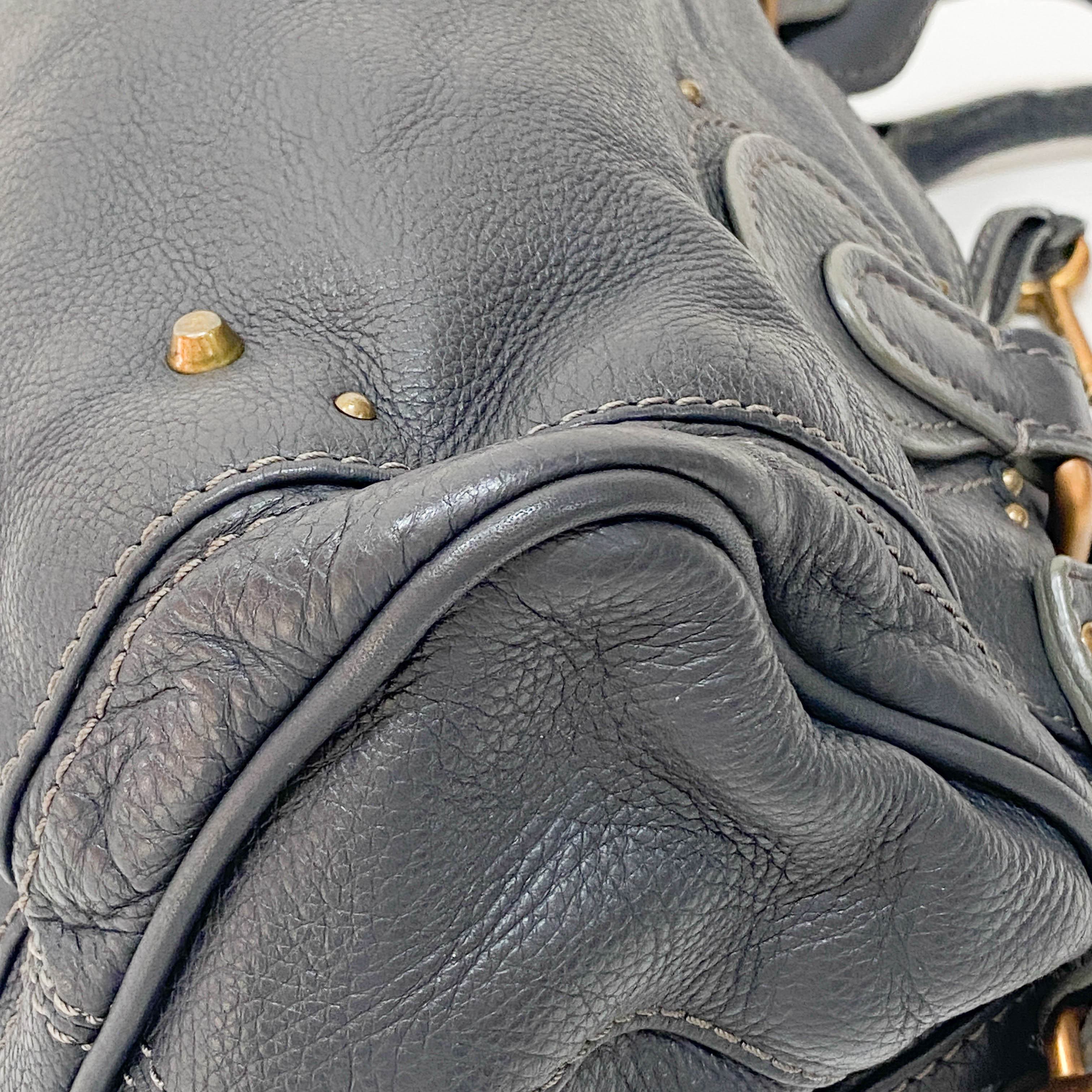 Blue Leather Paddington