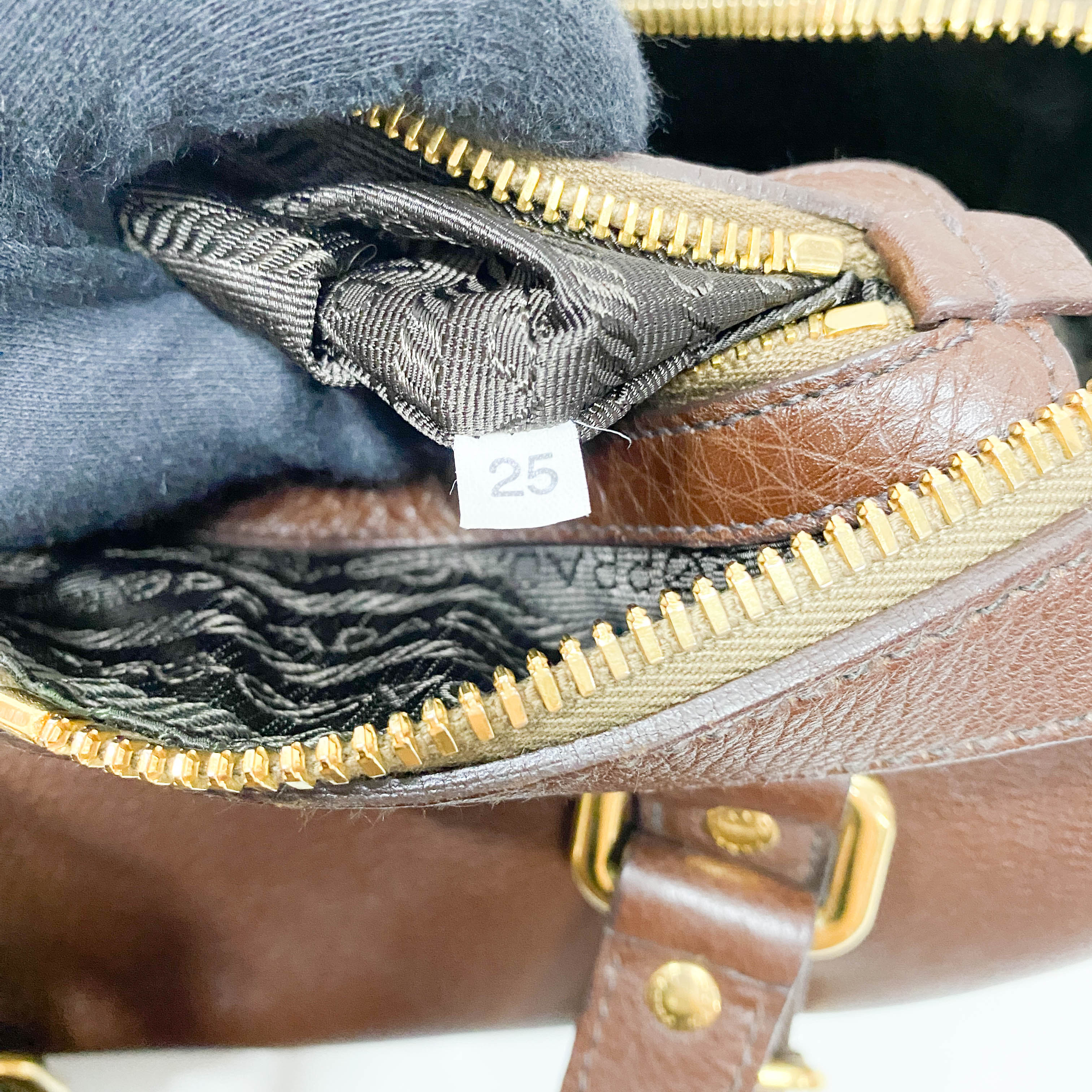 Brown Leather Shoulder Bag