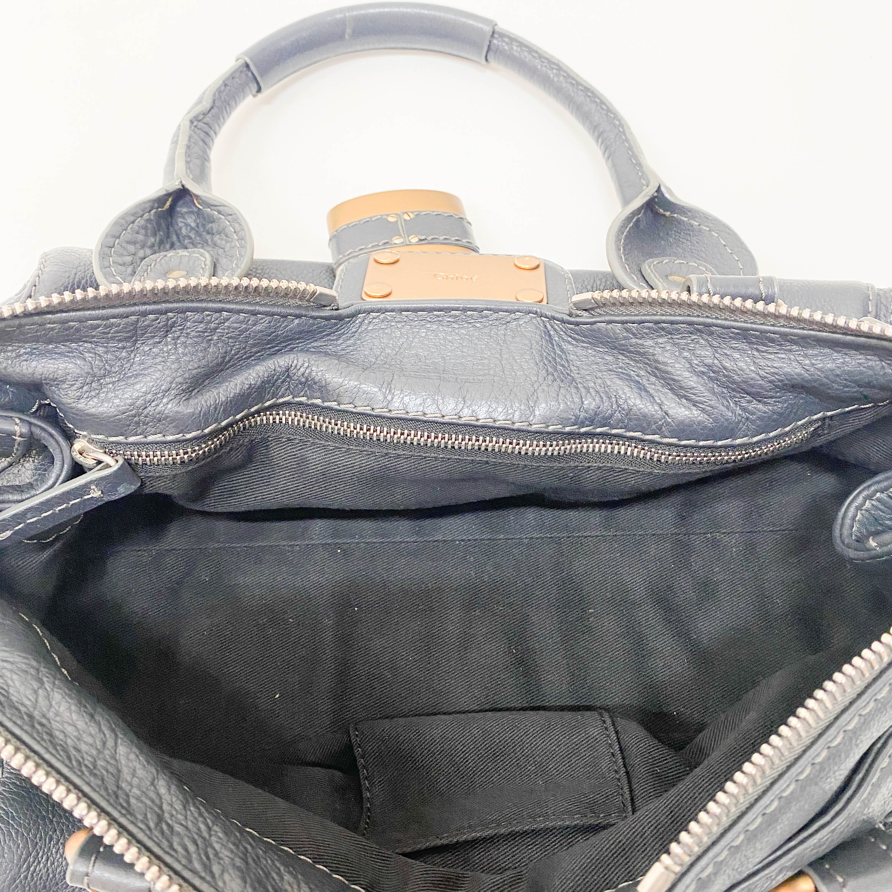 Blue Leather Paddington