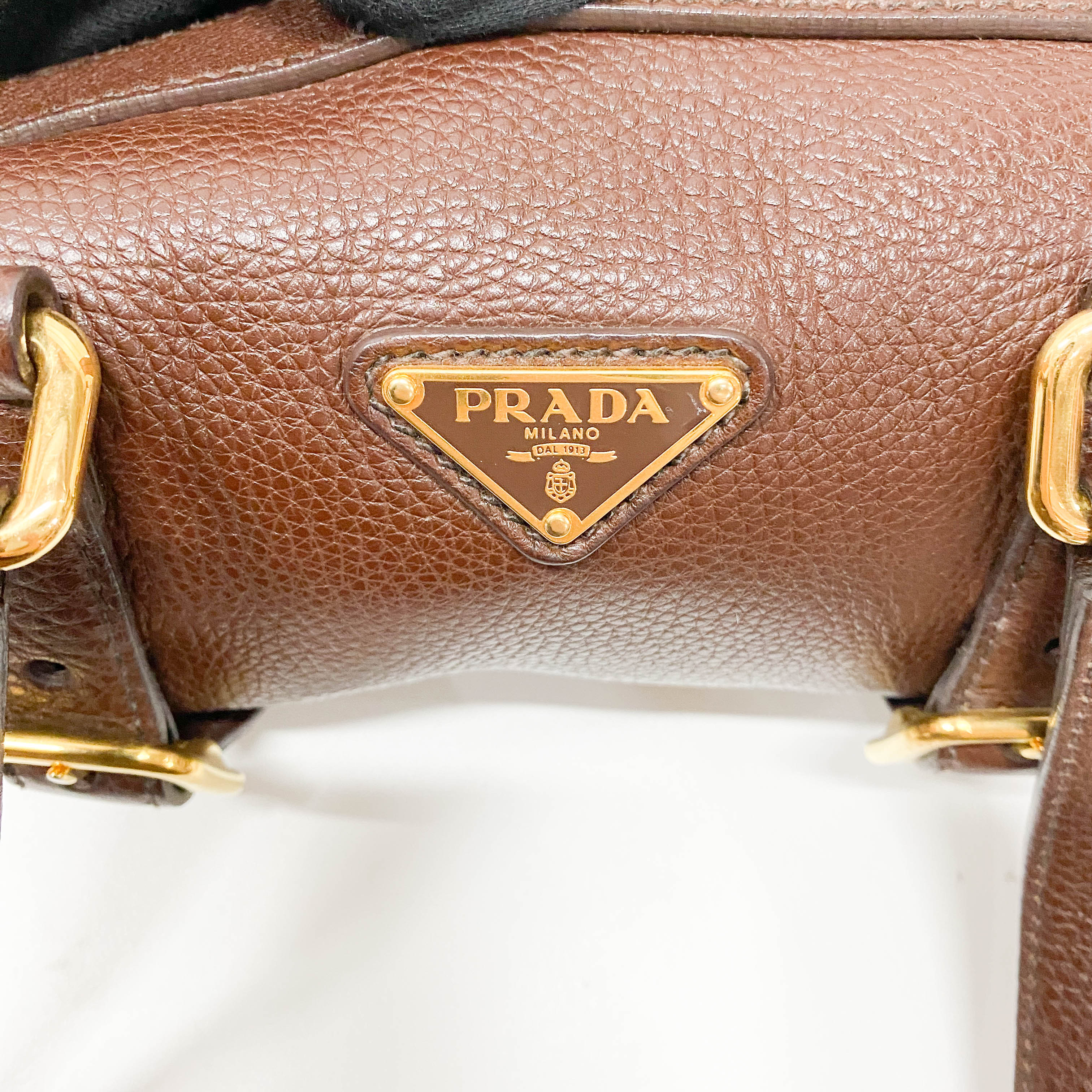 Brown Leather Shoulder Bag