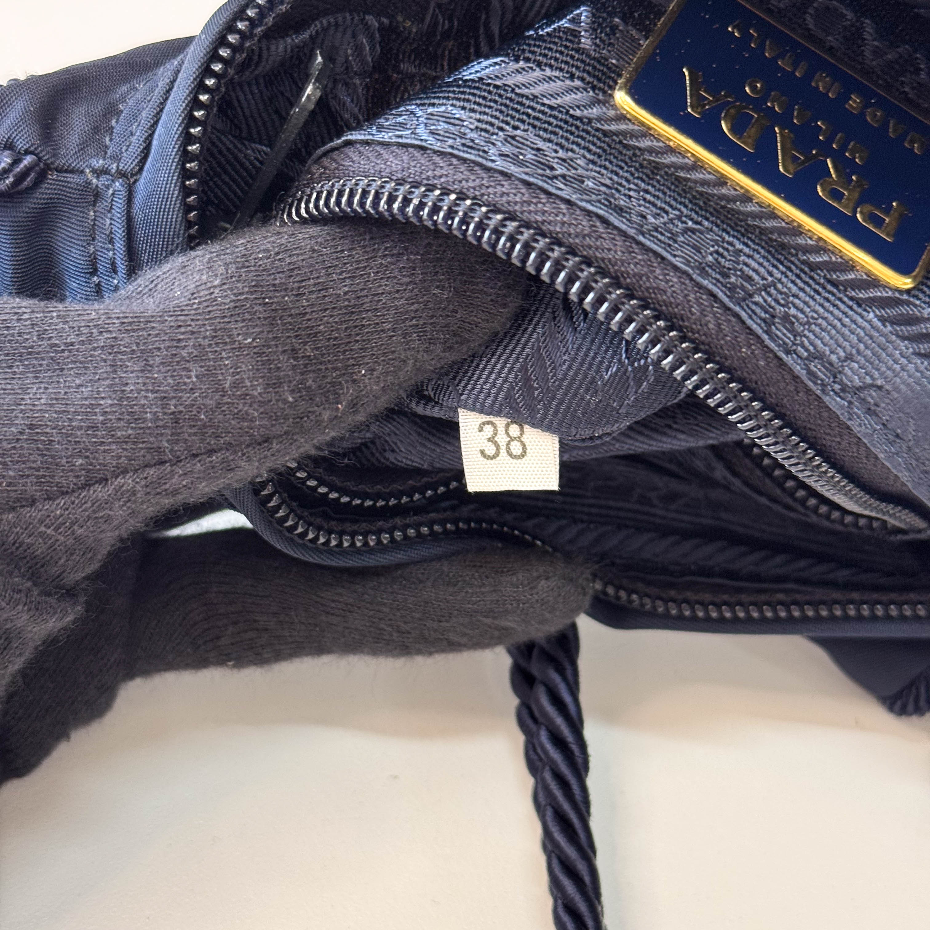 Tassel Beads Embroidery Nylon Bag