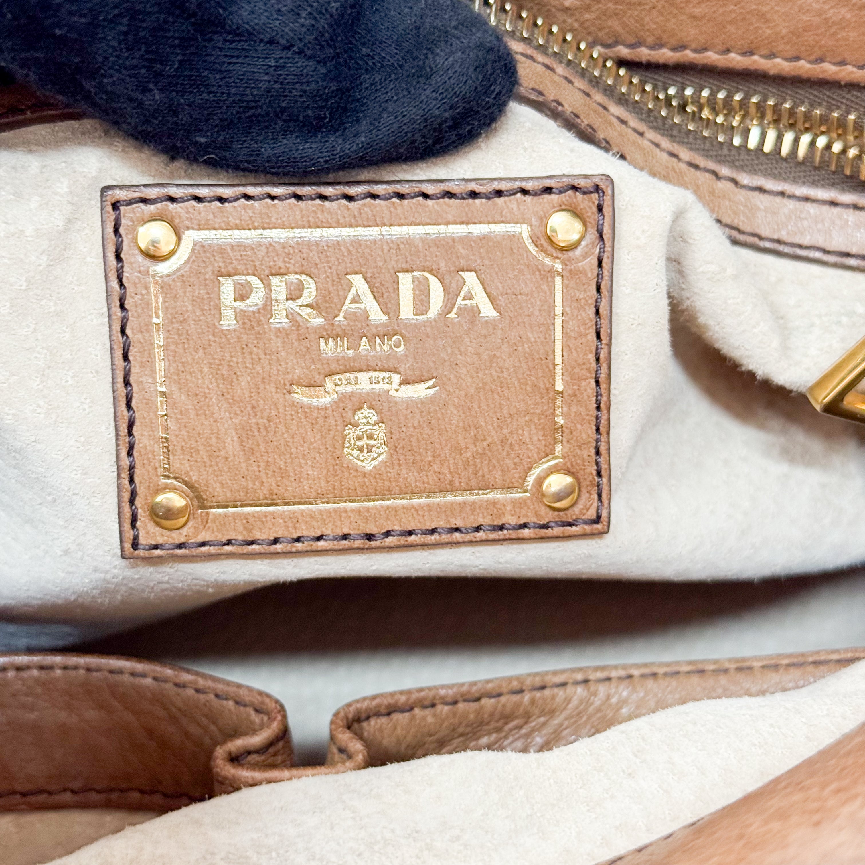 Brown Leather Shoulder Bag