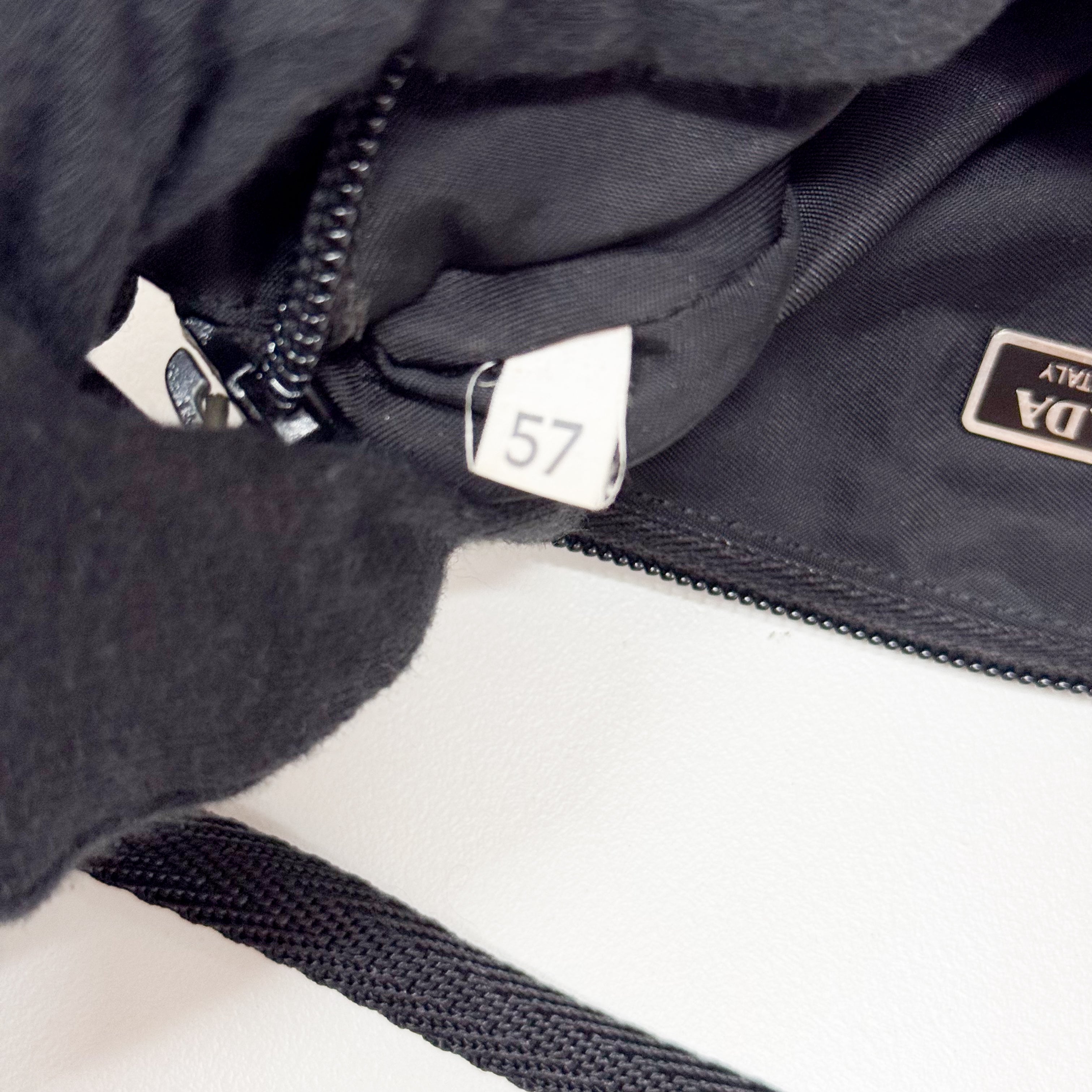 Small Black Nylon Handbag