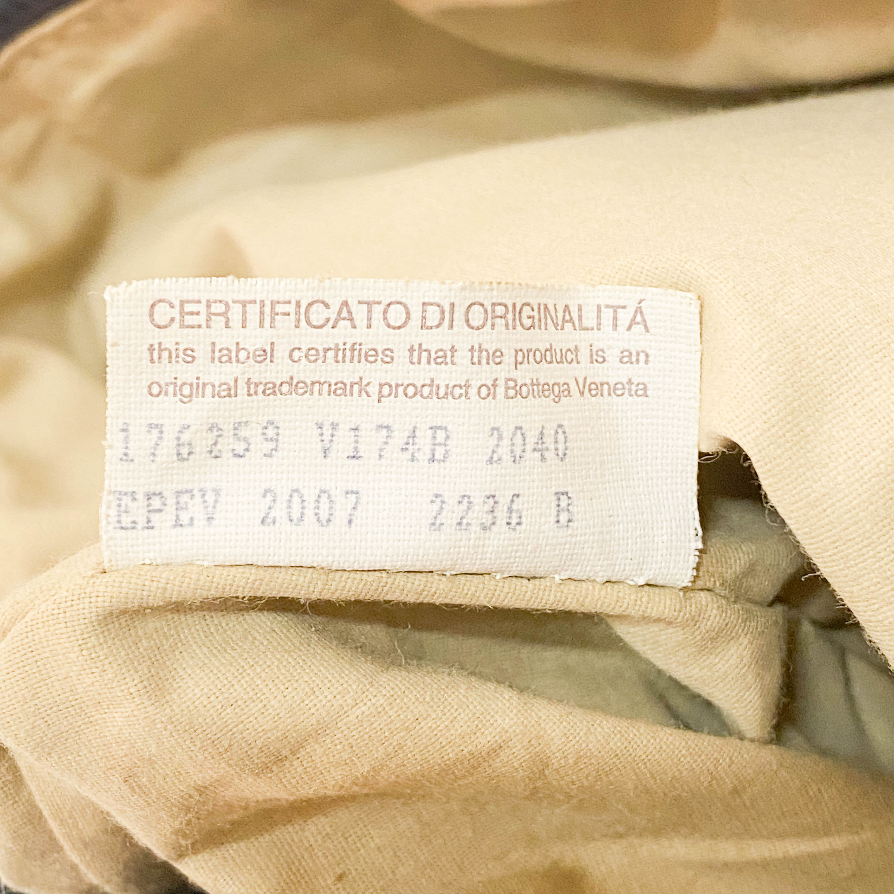 Dark Brown Leather Braided Handle