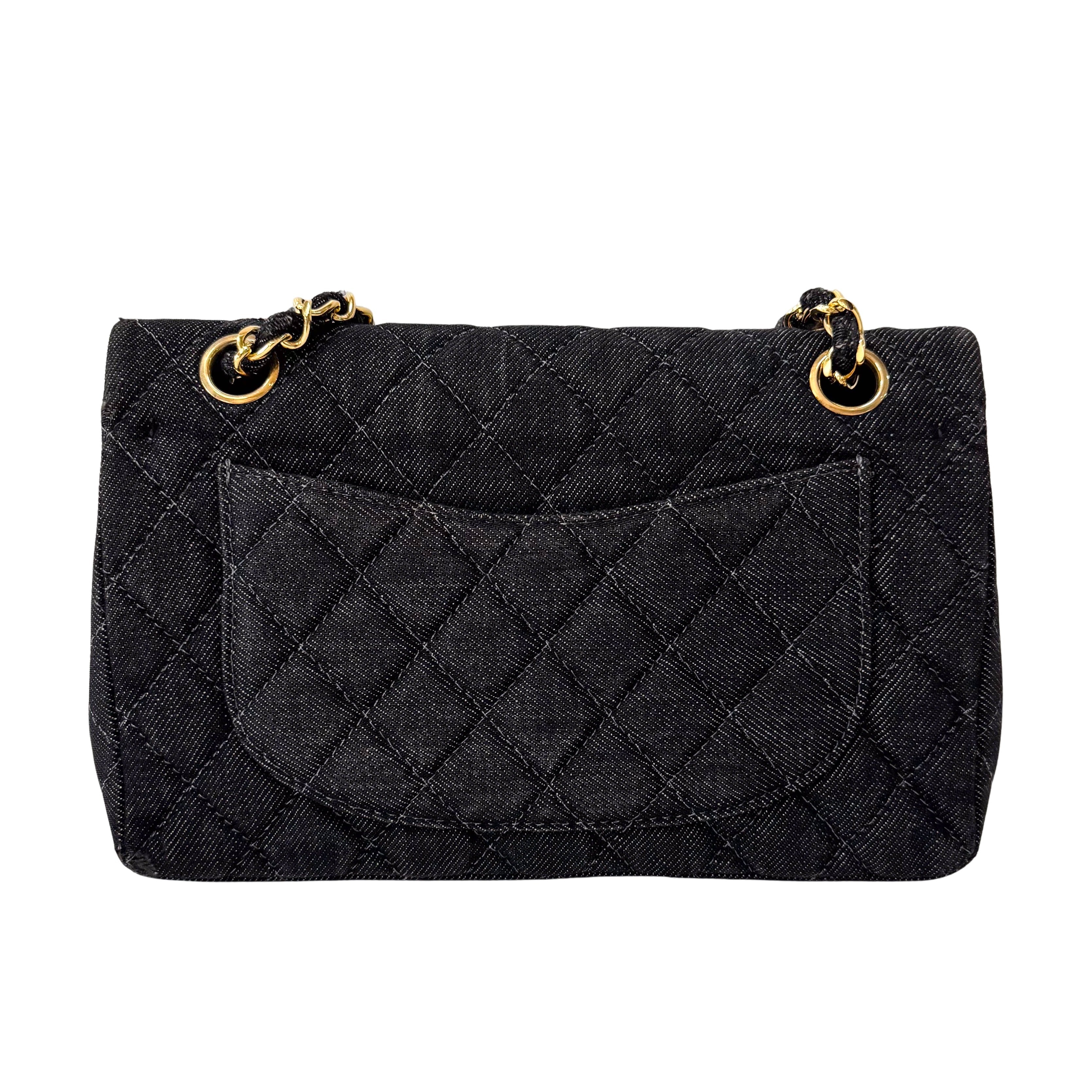 Classic Flap Denim Shoulder Bag