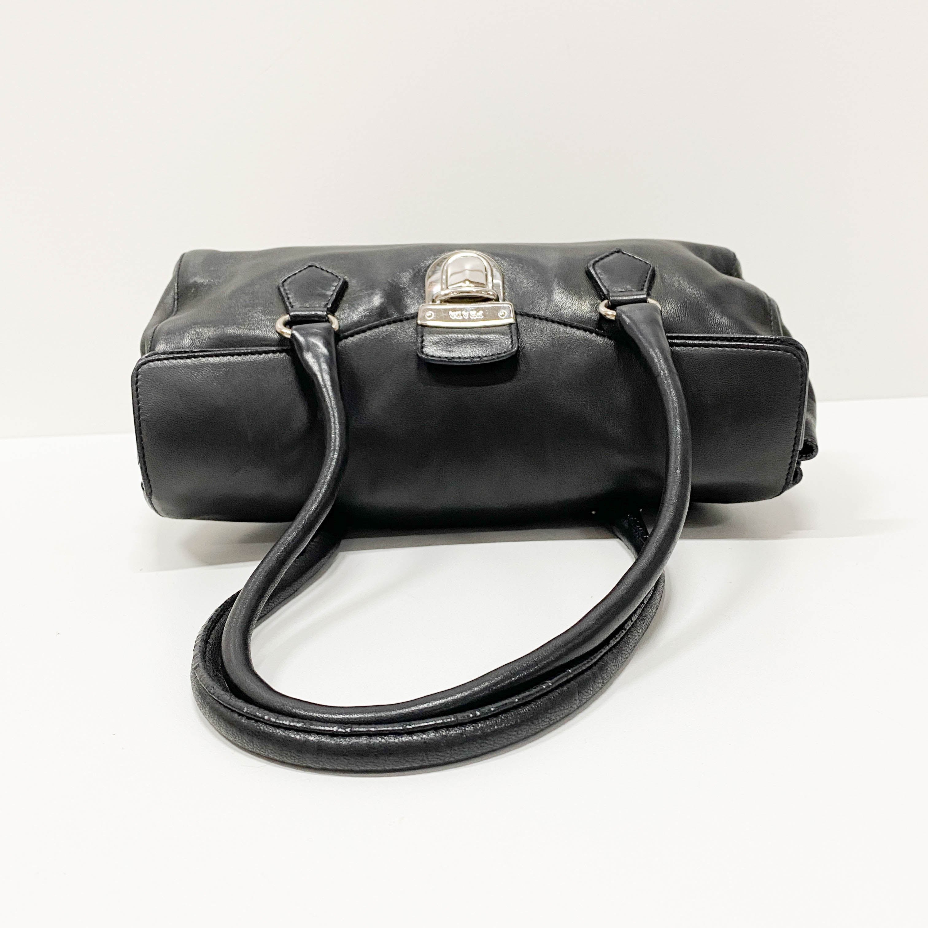 Black Nappa Leather Shoulder bag