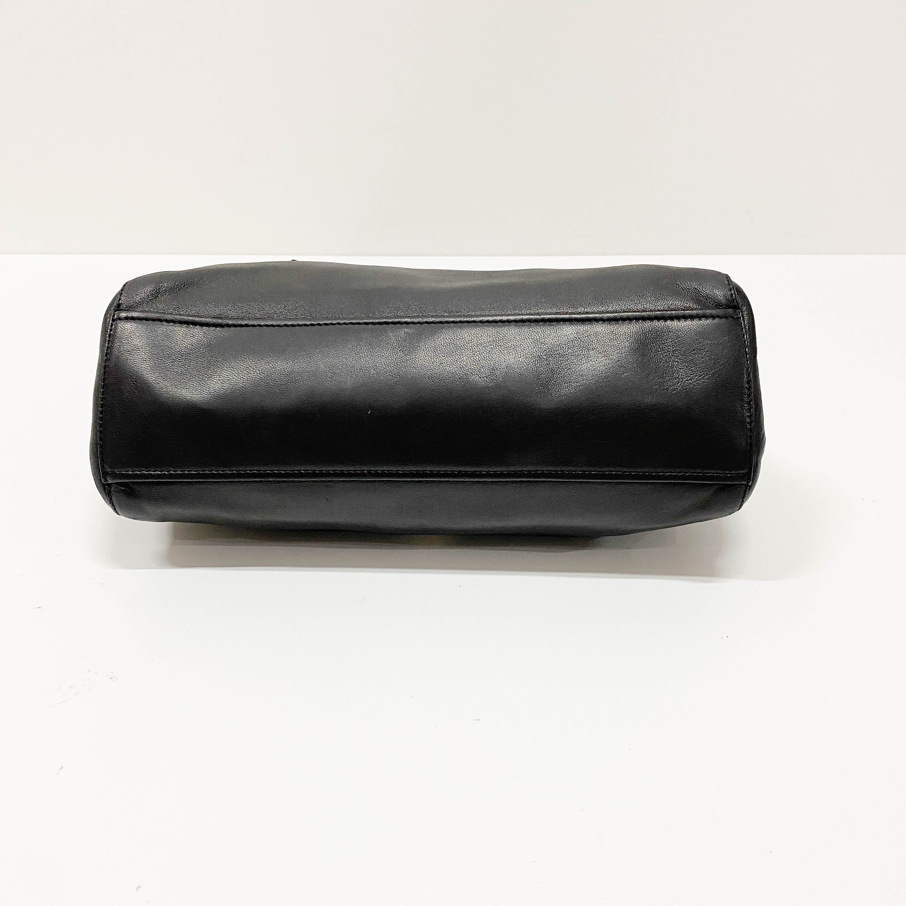 Black Nappa Leather Shoulder bag