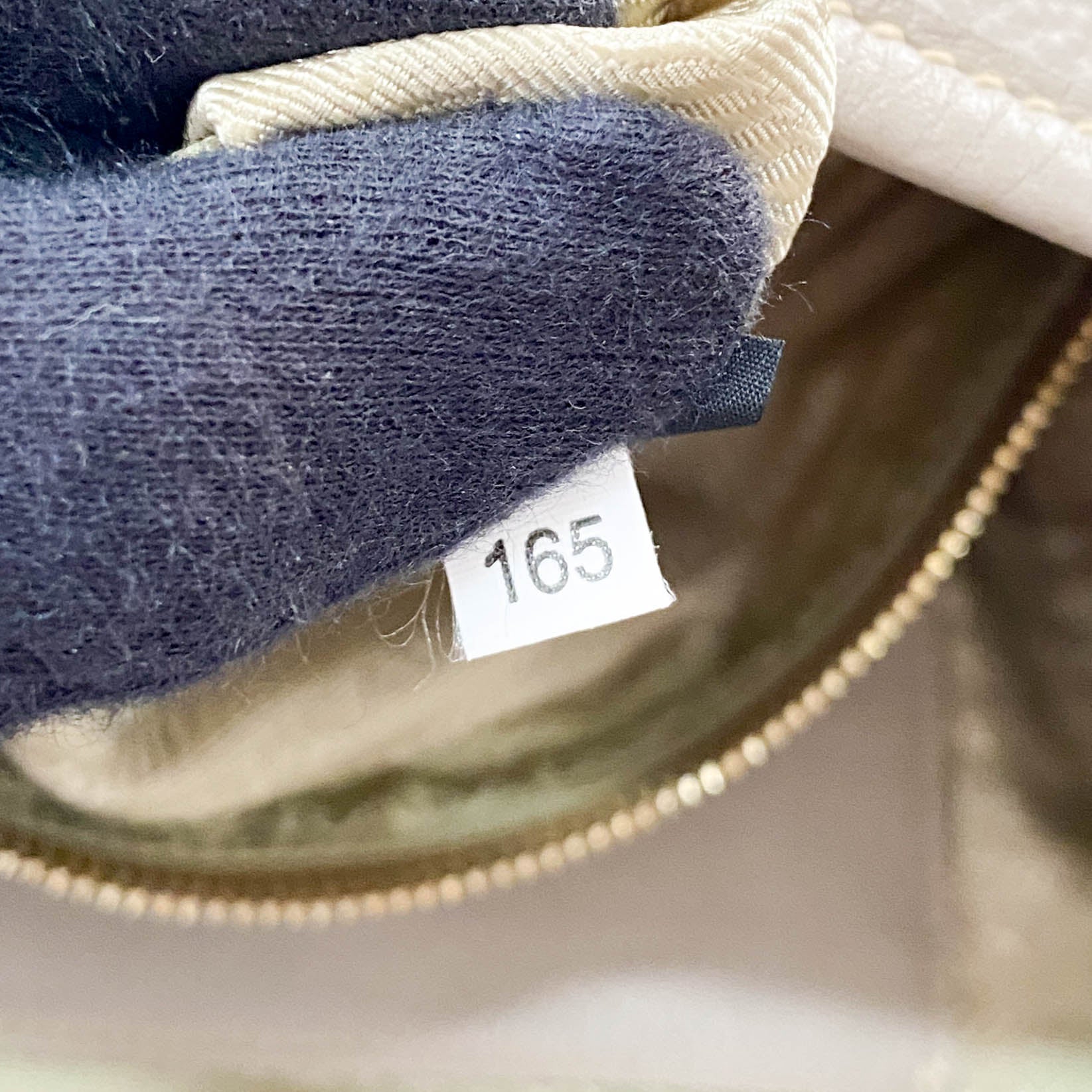 Grey Leather Shoulder Bag