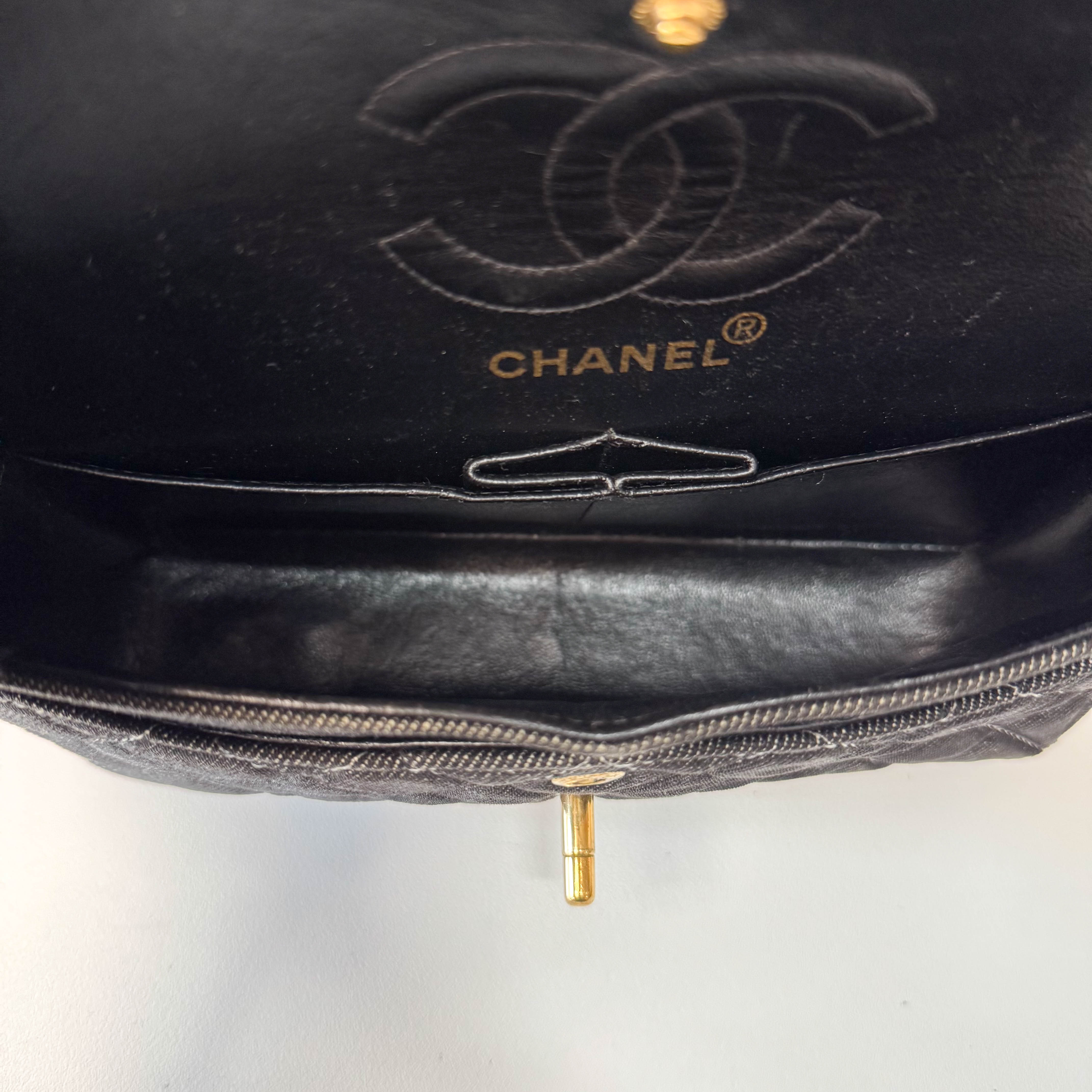 Classic Flap Denim Shoulder Bag