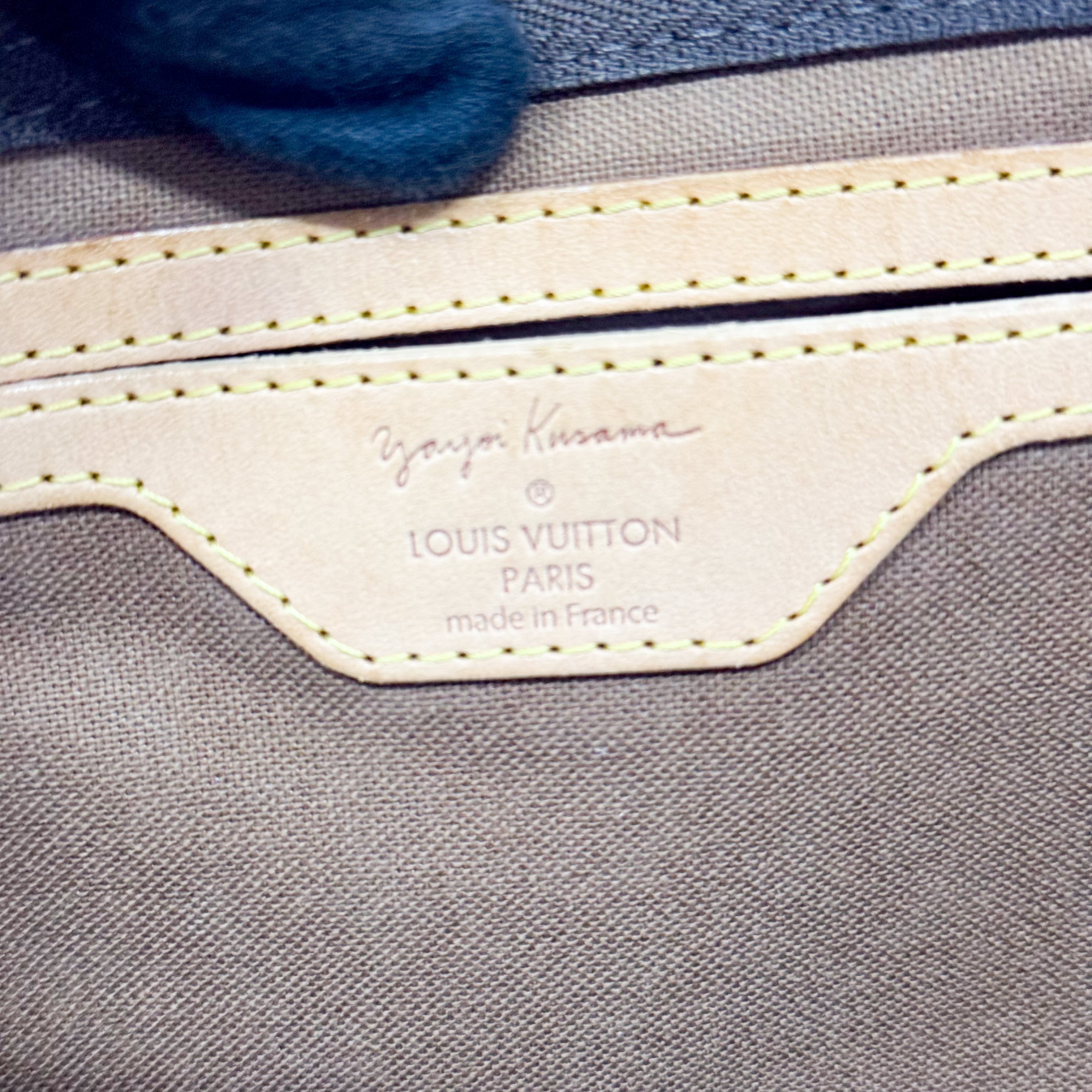 Speedy Monogram x Yayoi Kusama Painted Dots Canvas Handbag