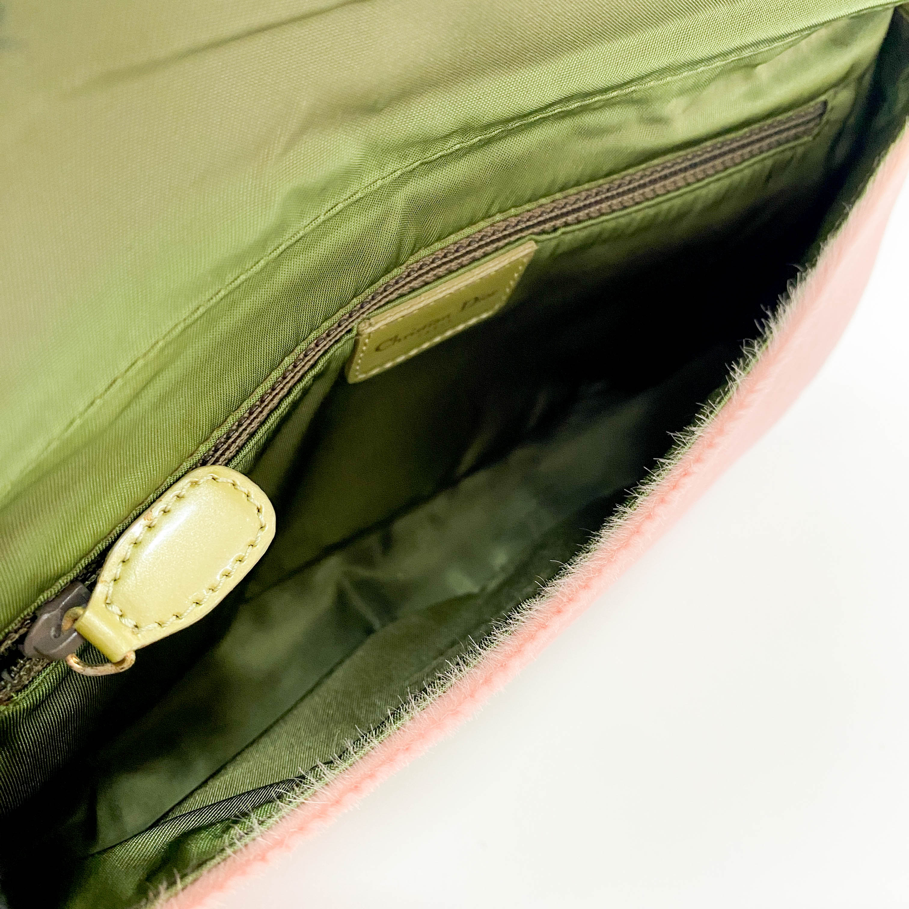 Malice Pearl Pink Pony Hair Shoulder Bag