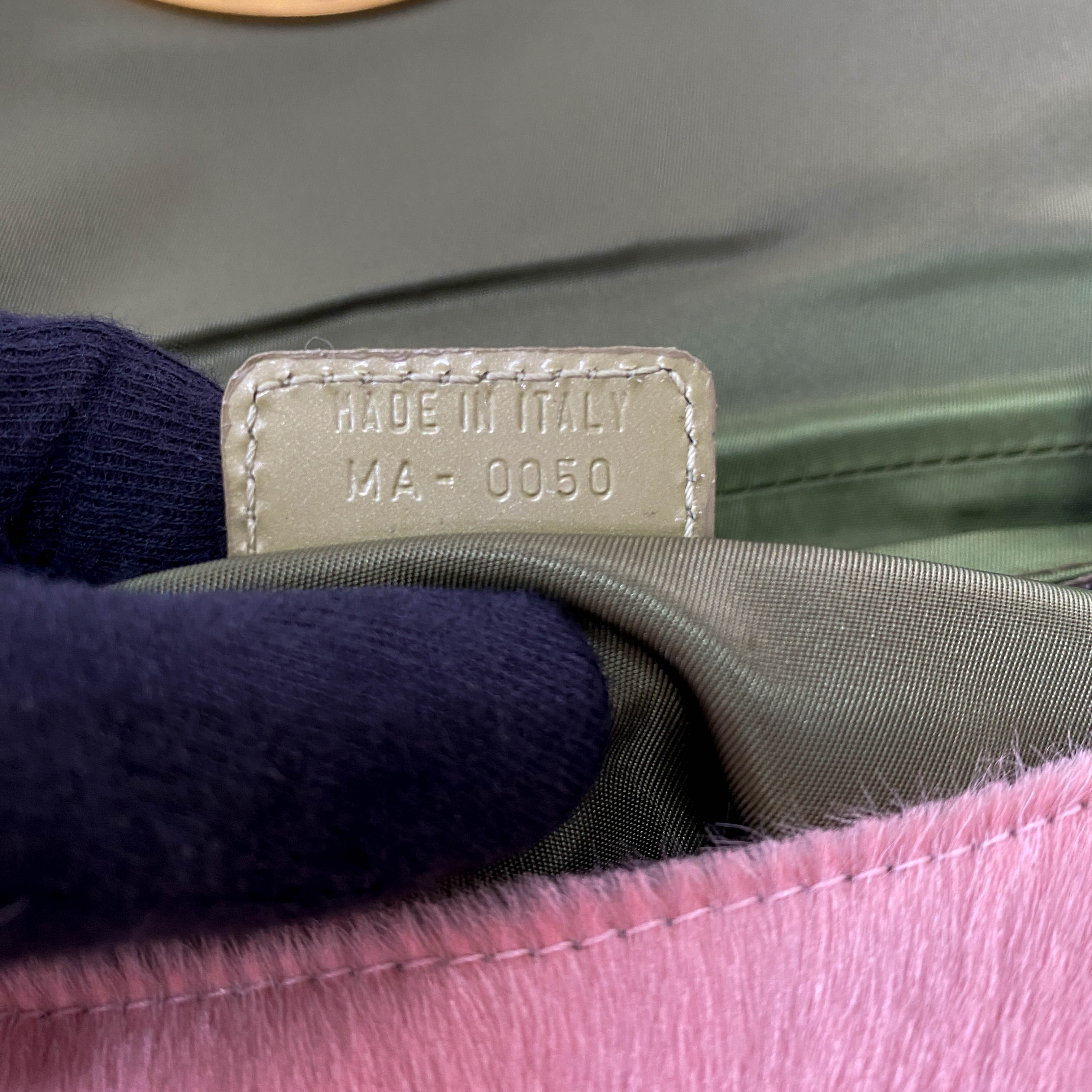 Malice Pearl Pink Pony Hair Shoulder Bag