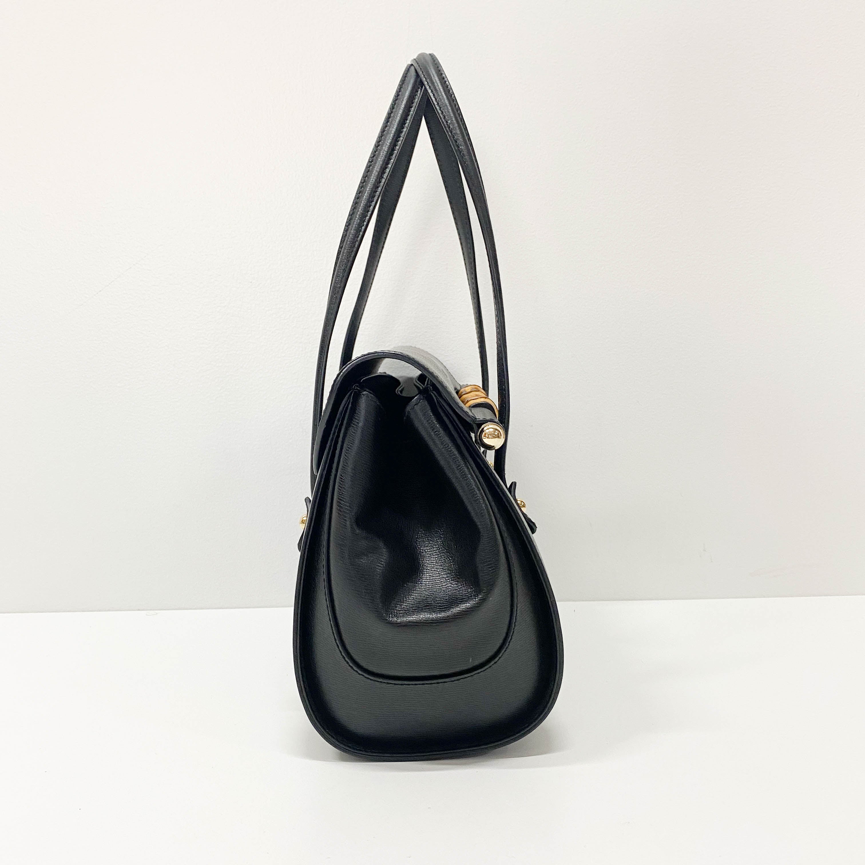 Black Leather Bamboo