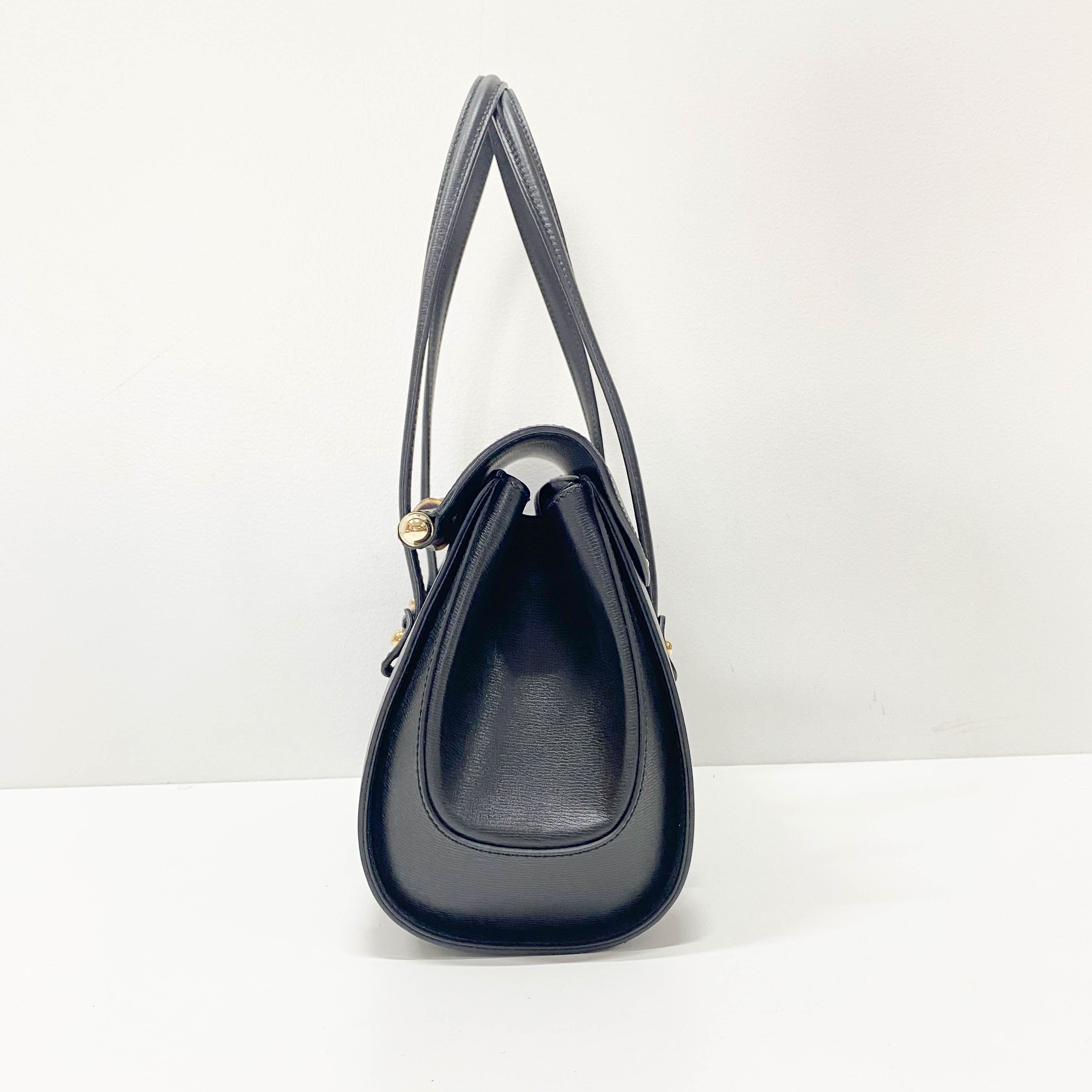 Black Leather Bamboo