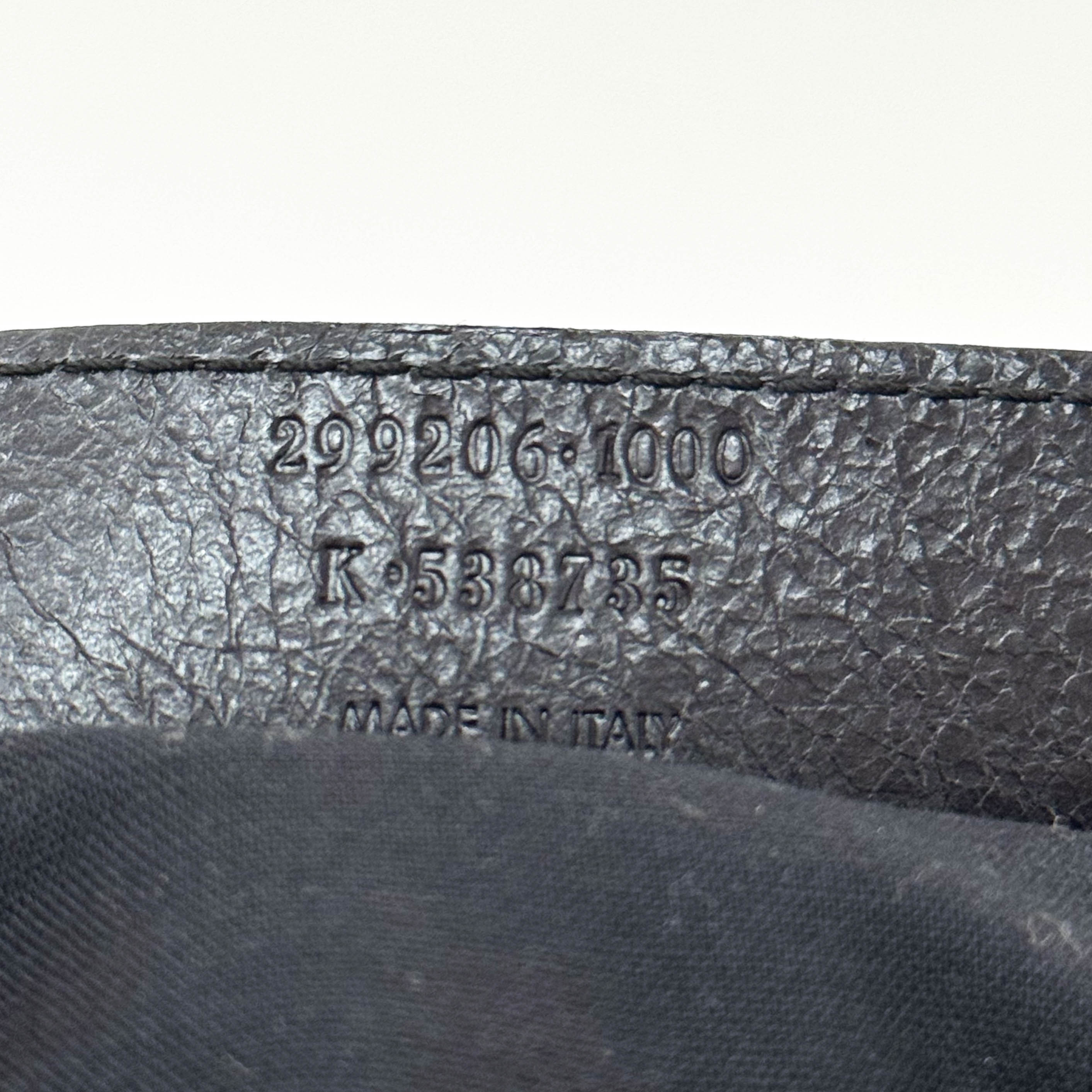 Black Leather Bowling Bag