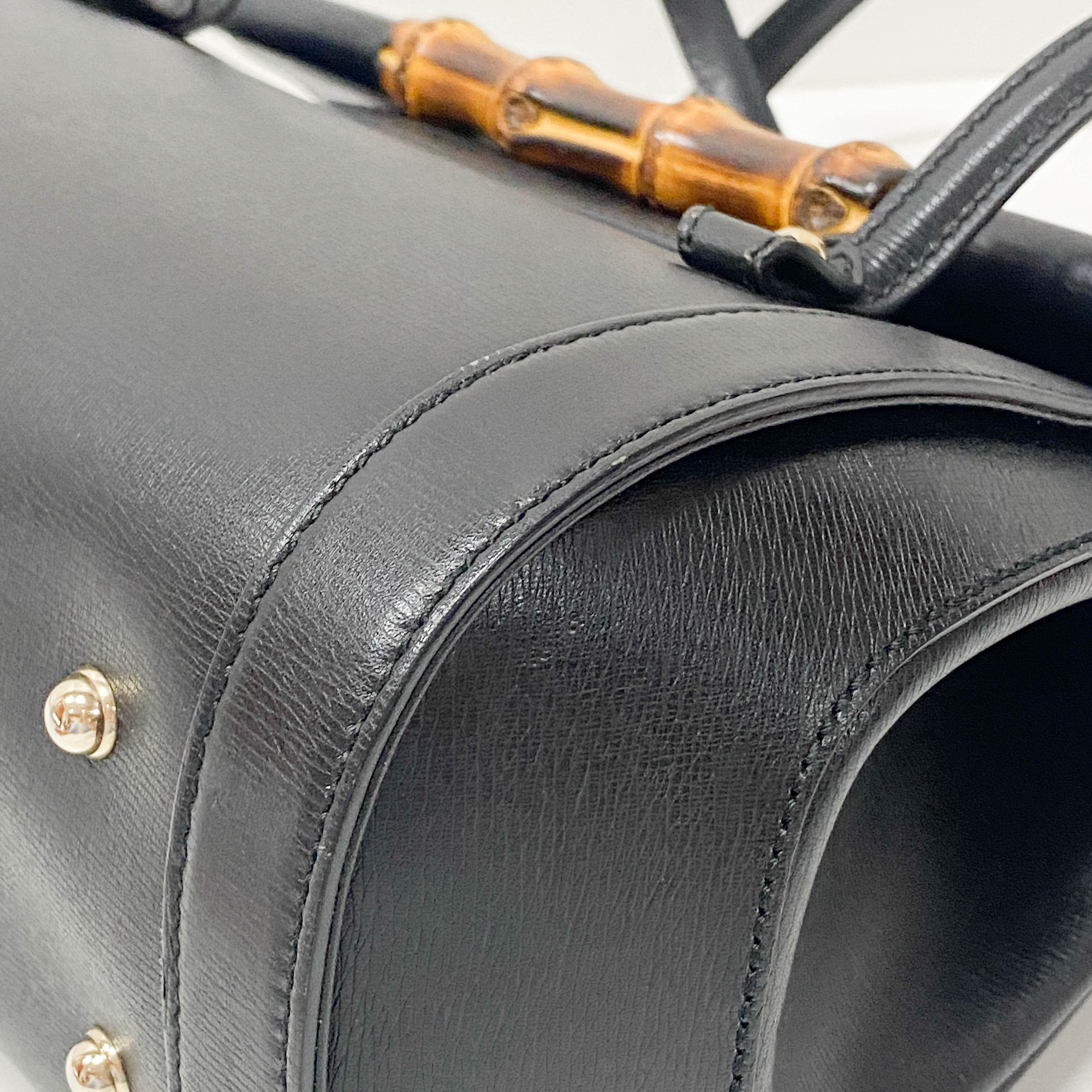 Black Leather Bamboo