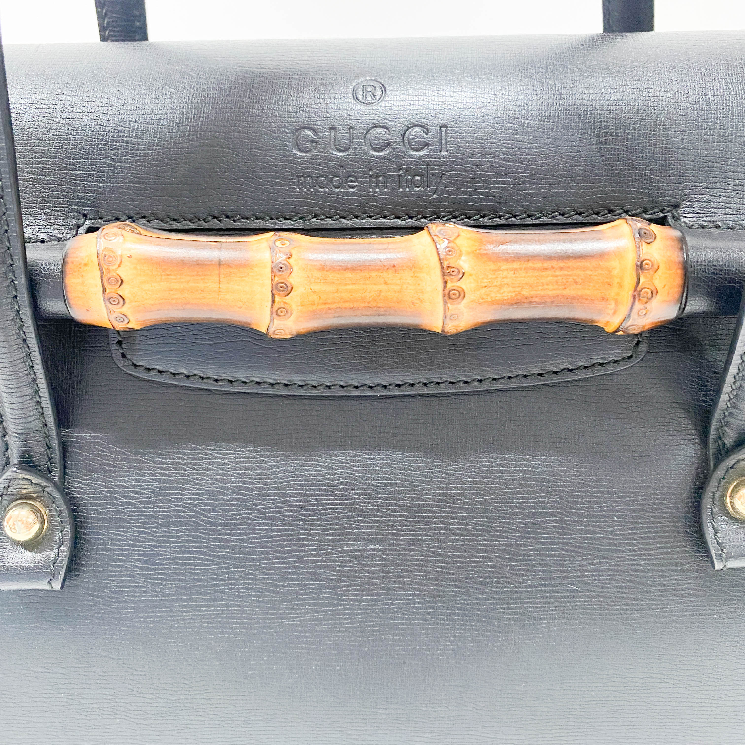 Black Leather Bamboo